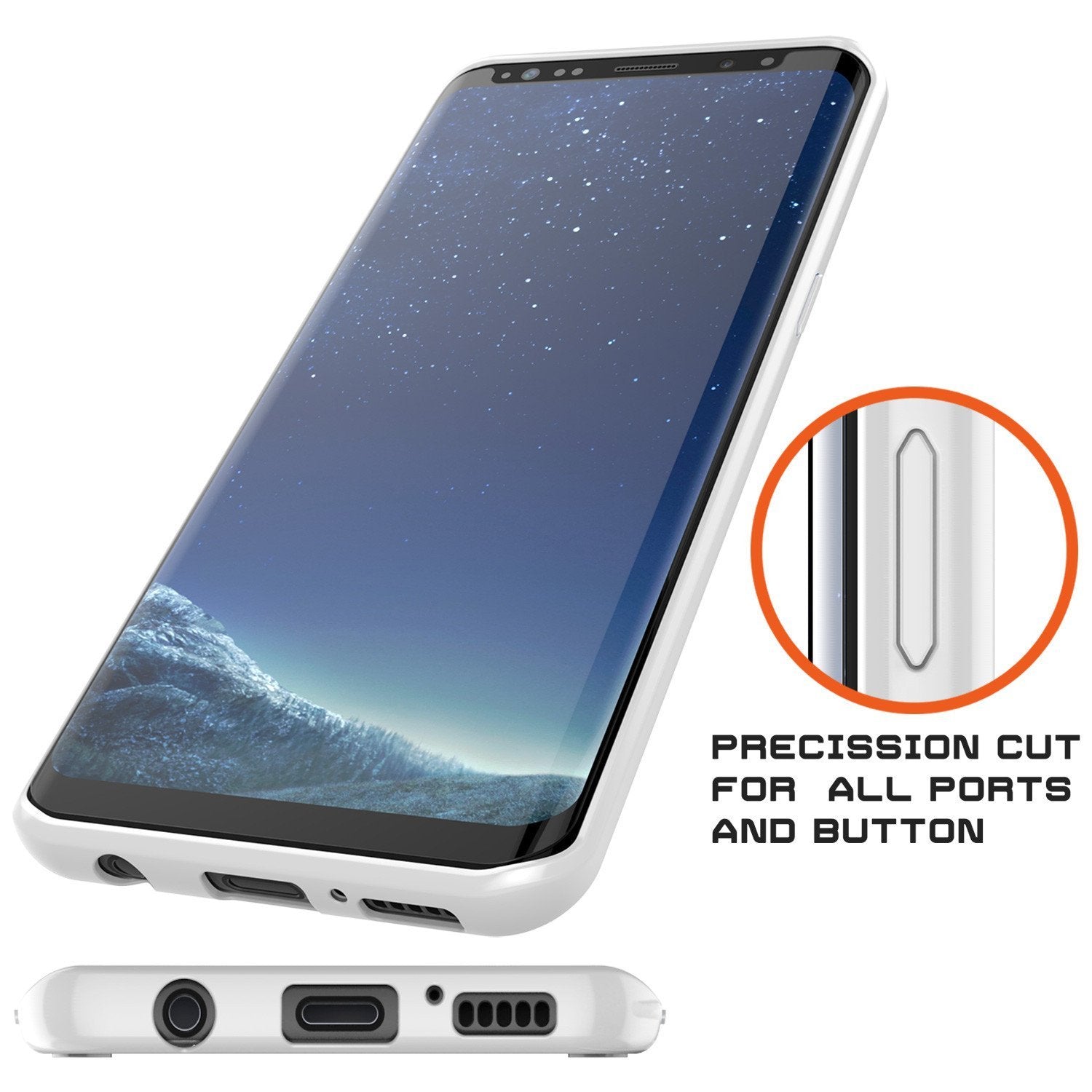 PRECISSION CUT FOR ALL PORTS AND BUTTON (Color in image: light blue)