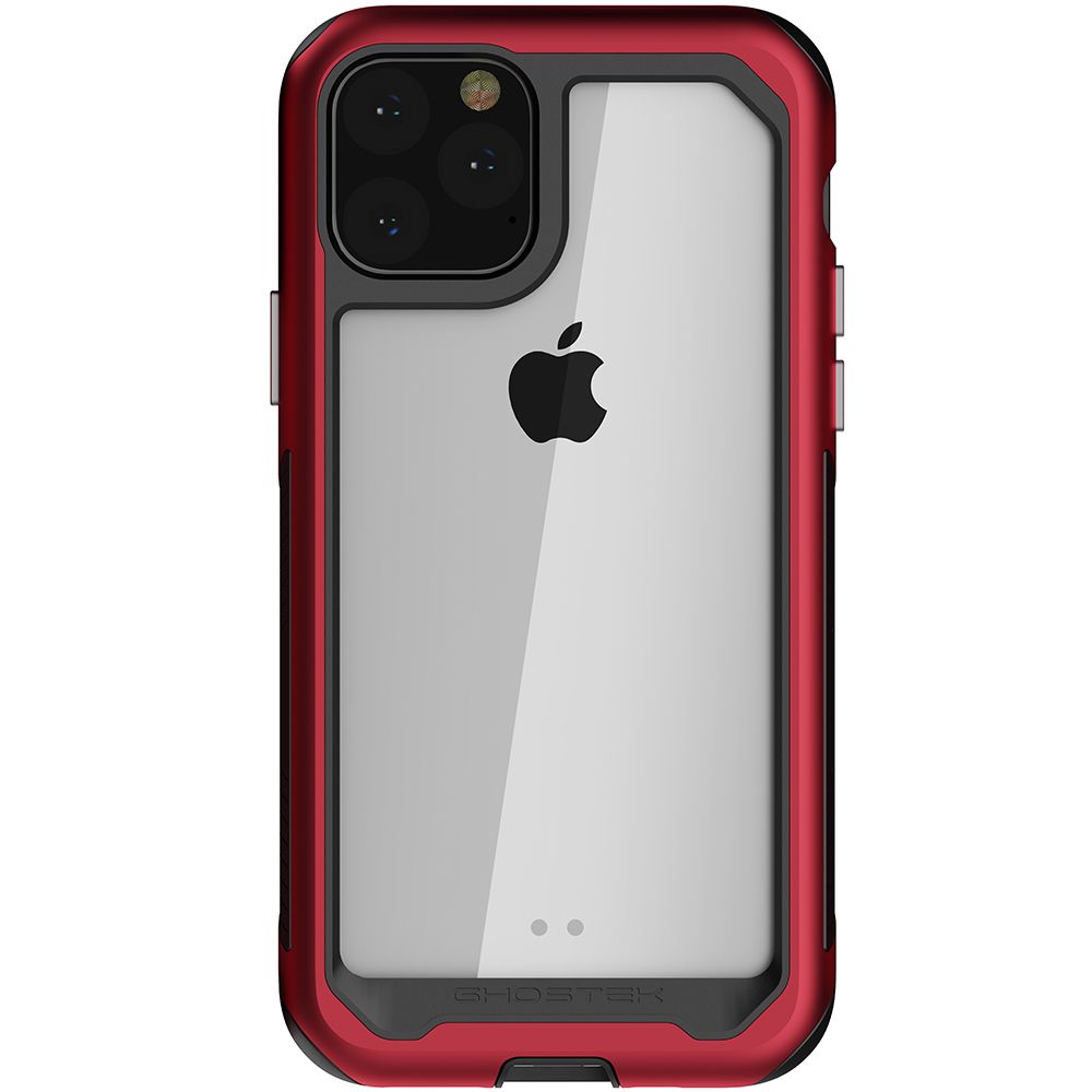 ATOMIC SLIM 3 para iPhone 11 / XI  - Capa de Alumínio de Grau Militar [Vermelho]