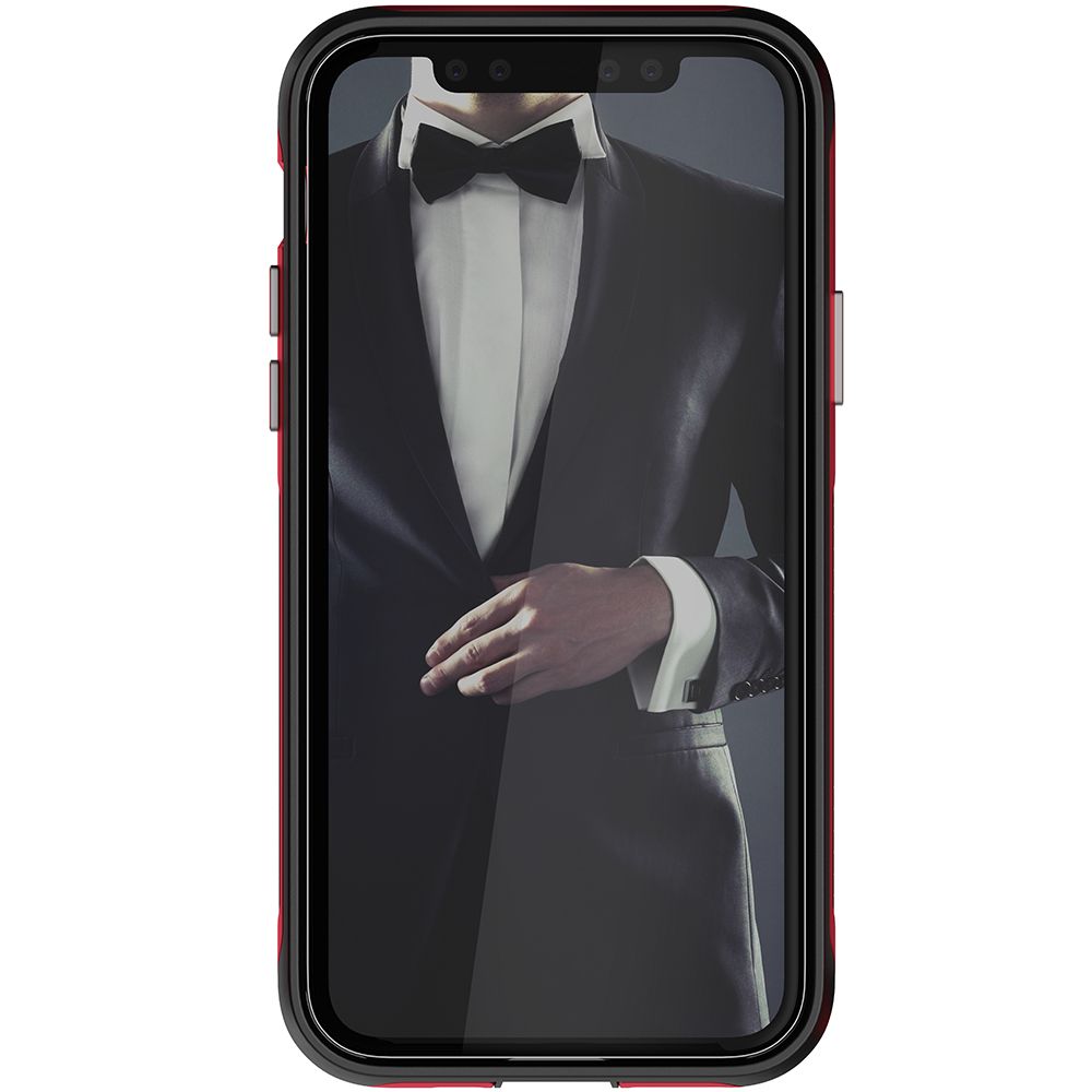 ATOMIC SLIM 3 para iPhone 11 / XI  - Capa de Alumínio de Grau Militar [Vermelho]