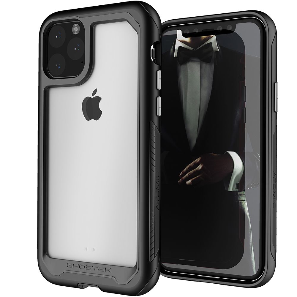 ATOMIC SLIM 3 para iPhone 11 / XI - Capa de Alumínio de Grau Militar [Preto]