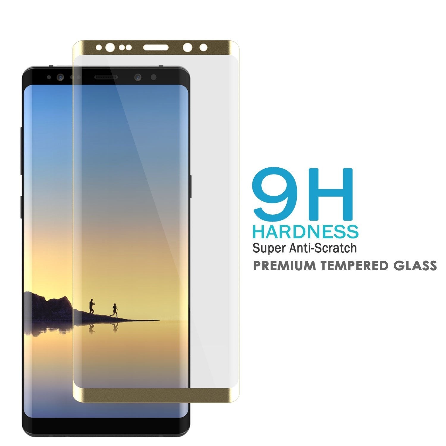 Galaxy Note 10+ Plus Black Punkcase Glass SHIELD Protetor de Tela de Vidro Temperado 0,33mm de Espessura 9H Glass