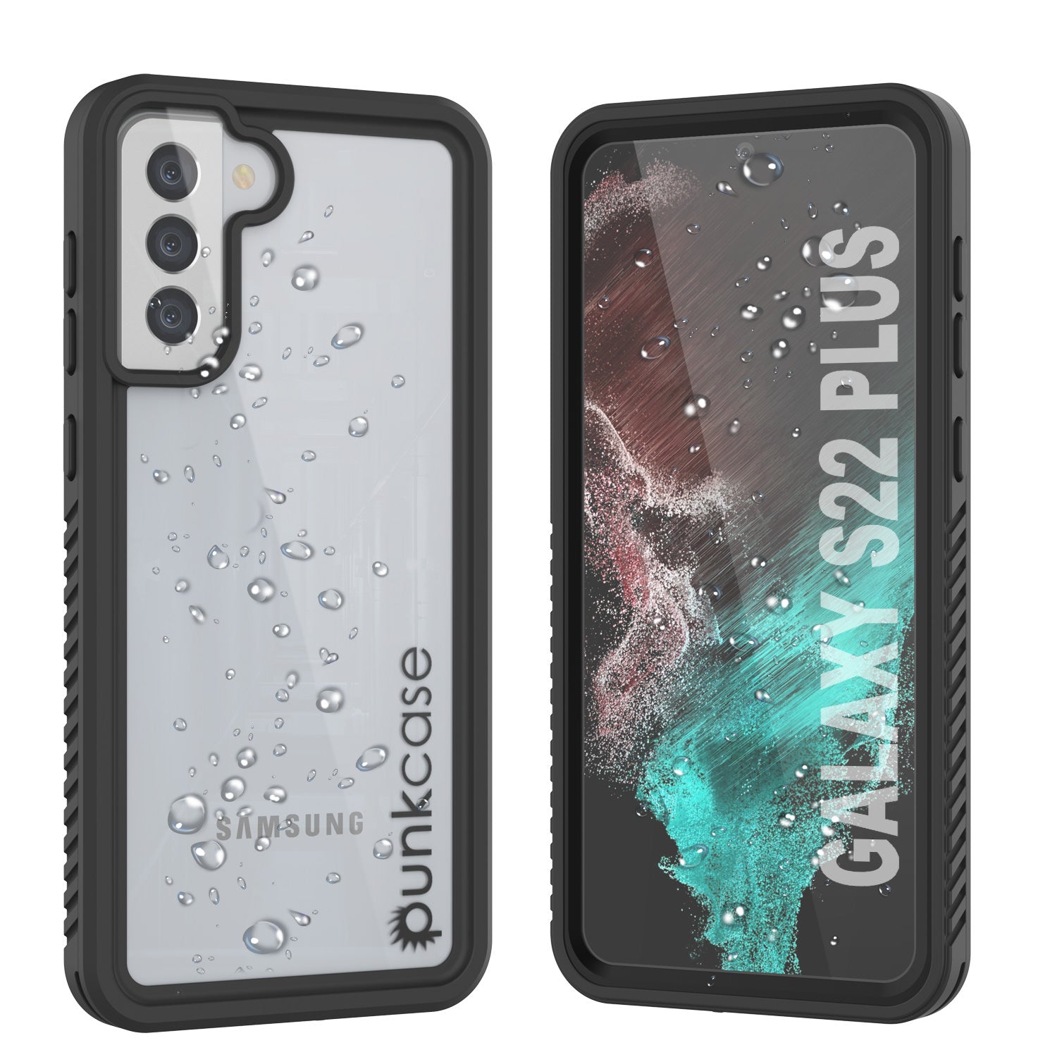 Galaxy S22+ Plus À Prova d'Água / À Prova de Choque [Série Extrema] Com Protetor de Tela [Preto]