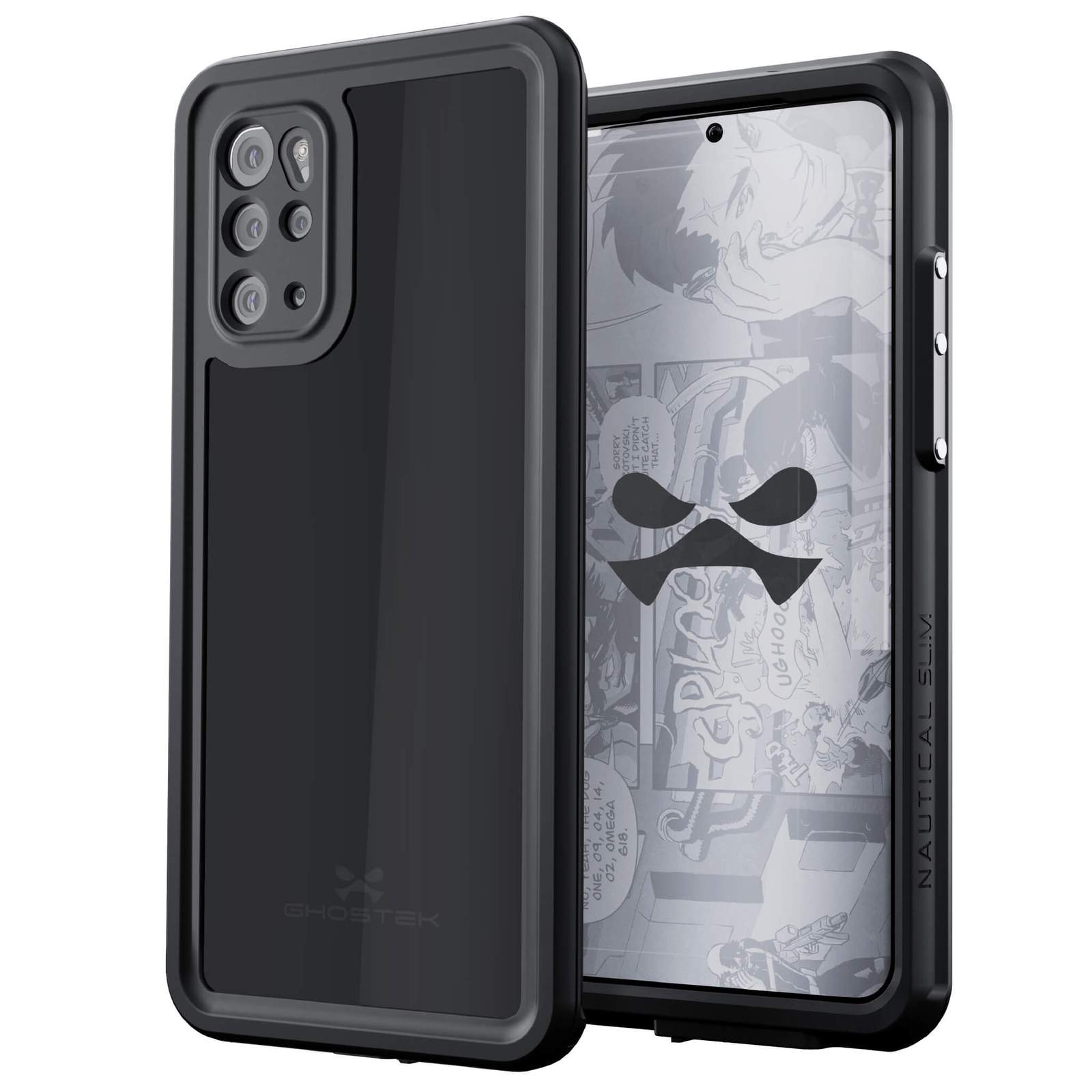 Capa resistente à prova d'água Galaxy S20+ Plus | Série Náutica [Preto]