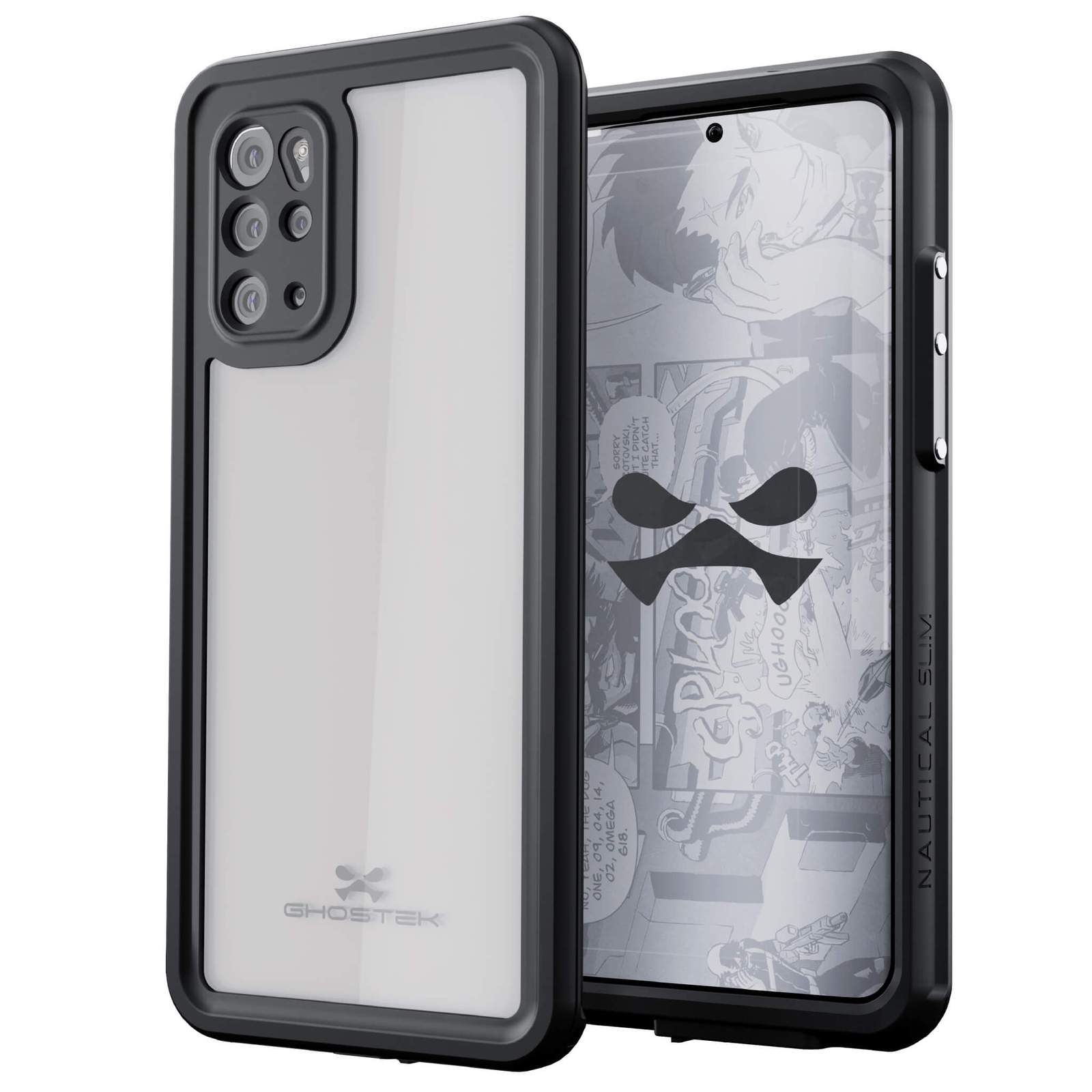 Capa resistente à prova de água Galaxy S20+ Plus | Série Náutica [Transparente]