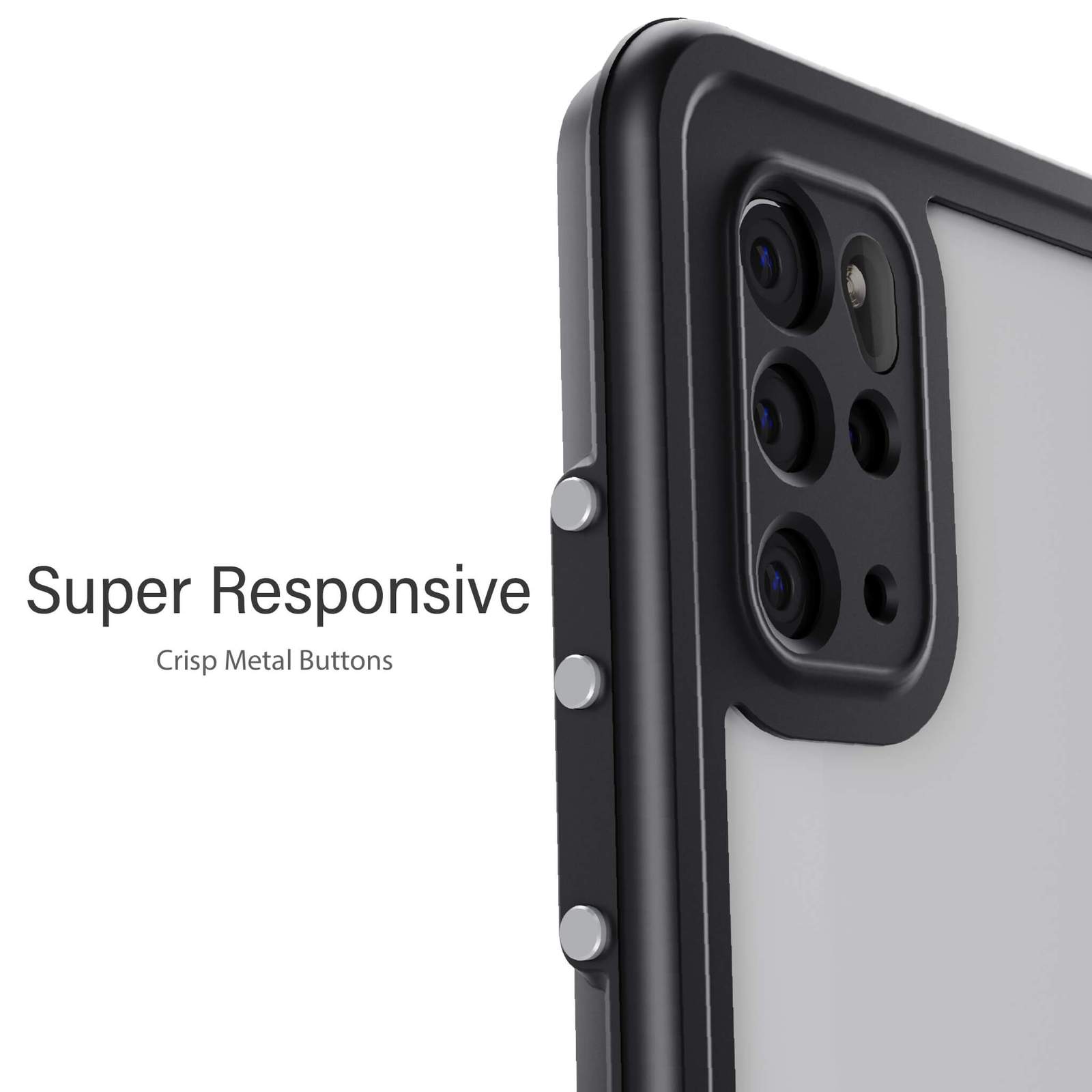 Capa resistente à prova de água Galaxy S20+ Plus | Série Náutica [Transparente]
