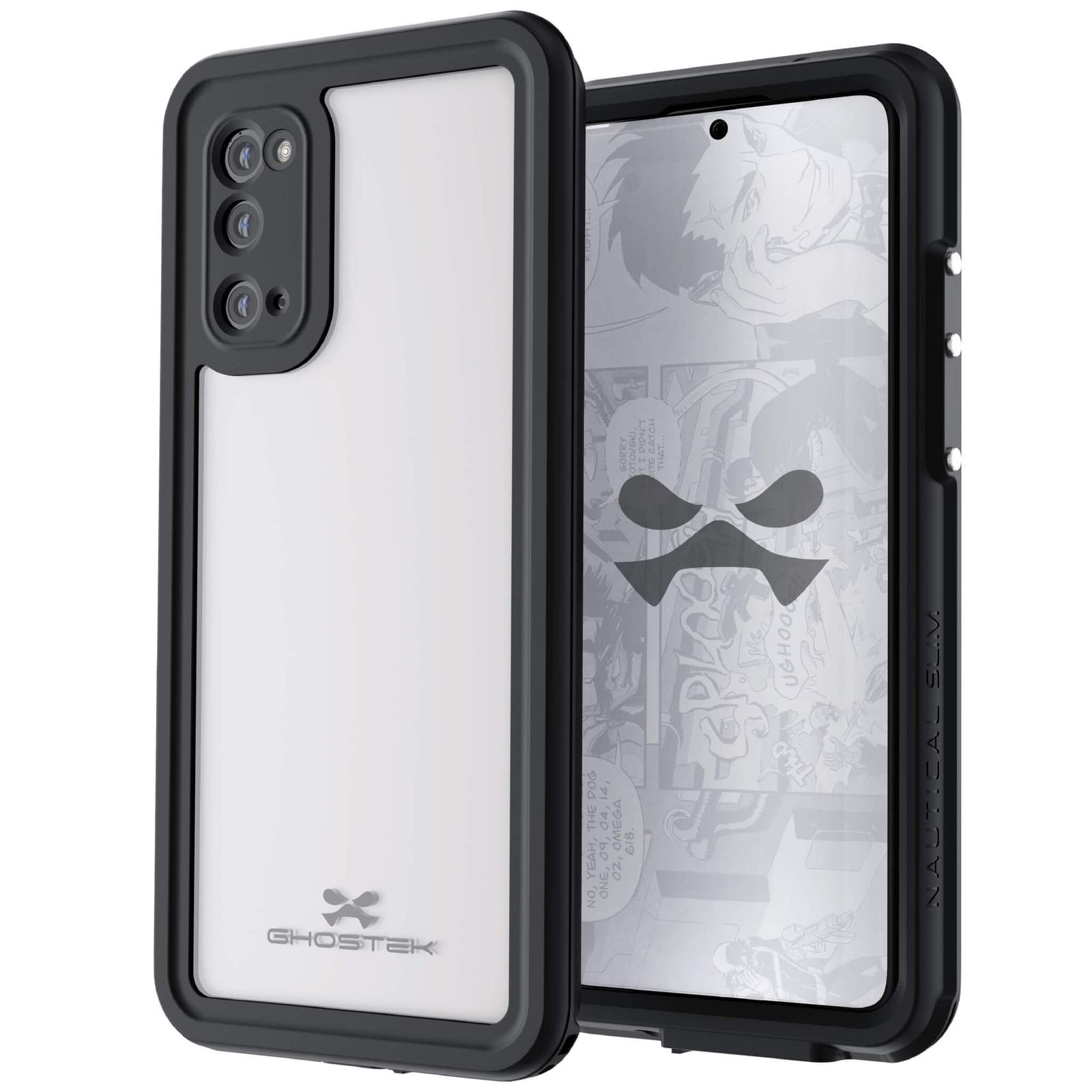 Capa resistente à água para Galaxy S20 | Série Náutica [Transparente]