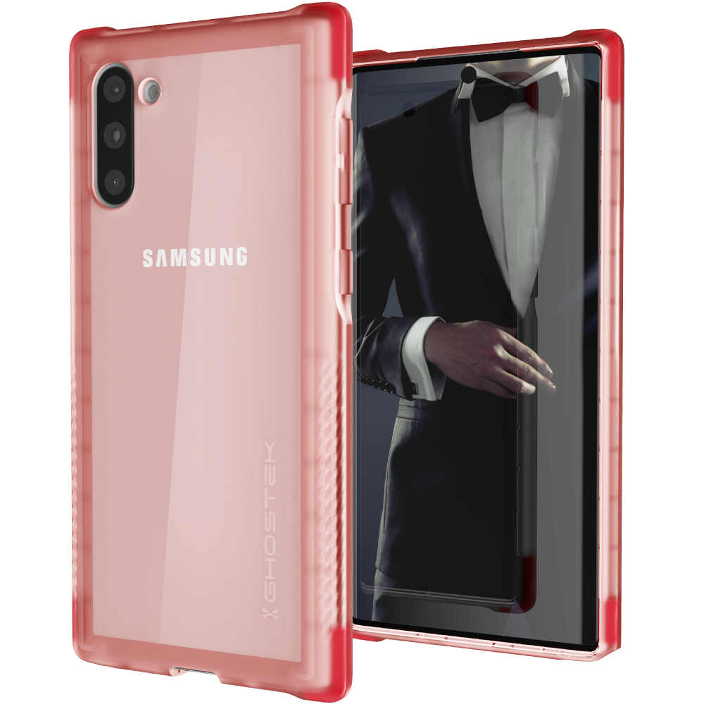 Capa transparente ultrafina COVERT 3 para Galaxy Note 10 [Rosa]