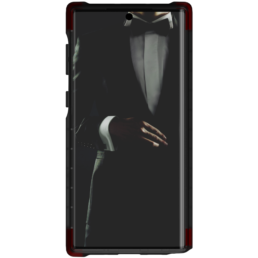 Capa transparente ultra fina COVERT 3 para Galaxy Note 10 [Fumê]