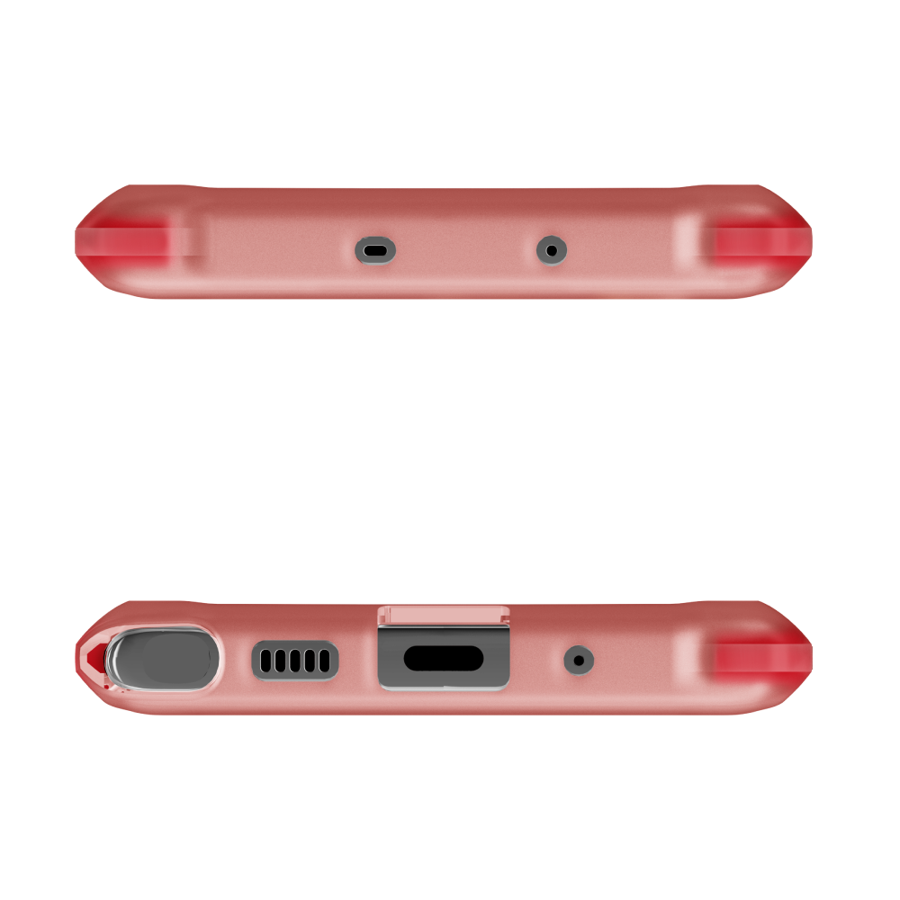 Capa transparente ultrafina COVERT 3 para Galaxy Note 10 [Rosa]