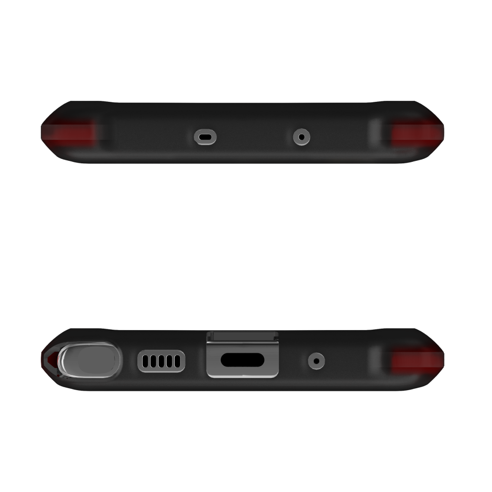 Capa transparente ultra fina COVERT 3 para Galaxy Note 10 [Fumê]