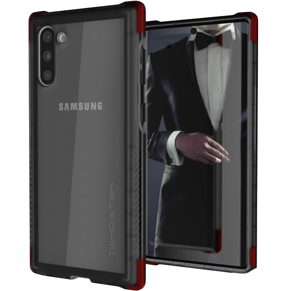 Capa transparente ultra fina COVERT 3 para Galaxy Note 10 [Fumê]