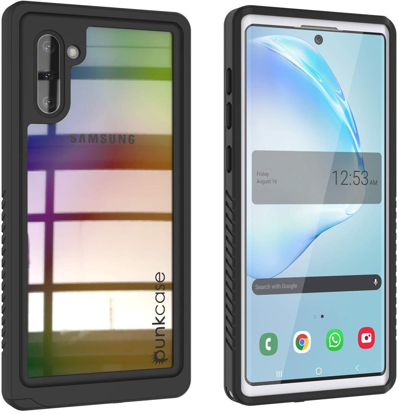 Capa Galaxy Note 10, Punkcase [Série Extrema] Capa de Armadura com Protetor de Tela Integrado [Branco]