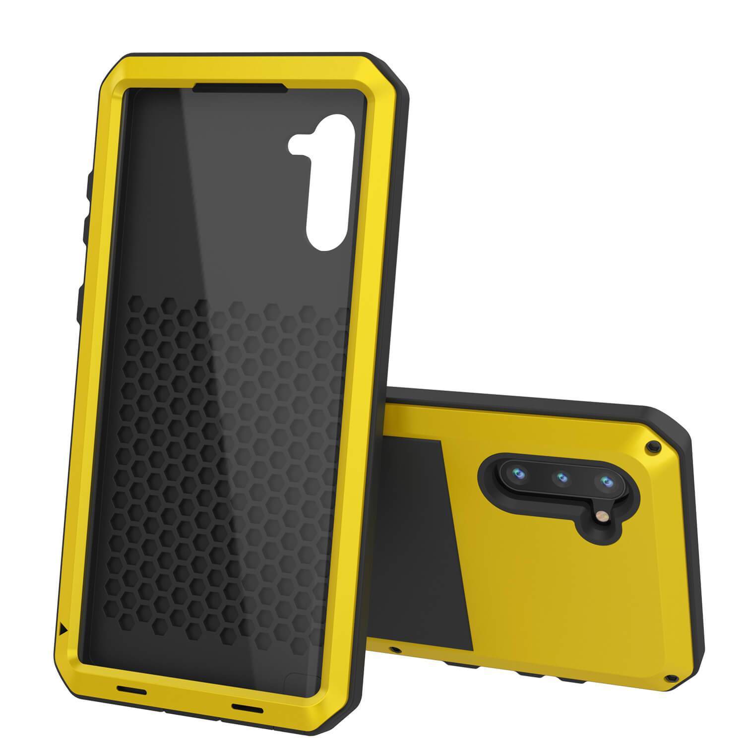 Capa Galaxy Note 10, Capa PUNKcase Metálica Neon à Prova de Choque Slim Metal Armor [Neon]