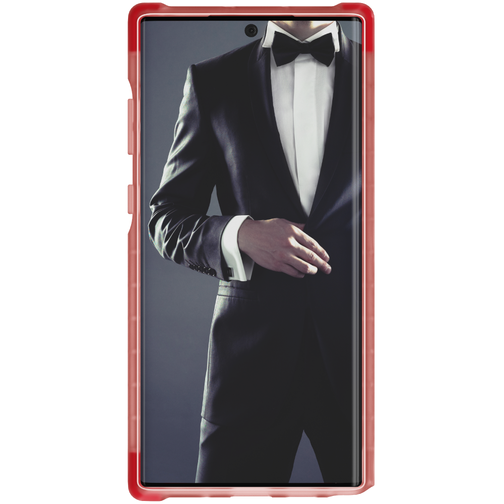 Capa transparente ultrafina COVERT 3 para Galaxy Note 10+ Plus [Rosa]
