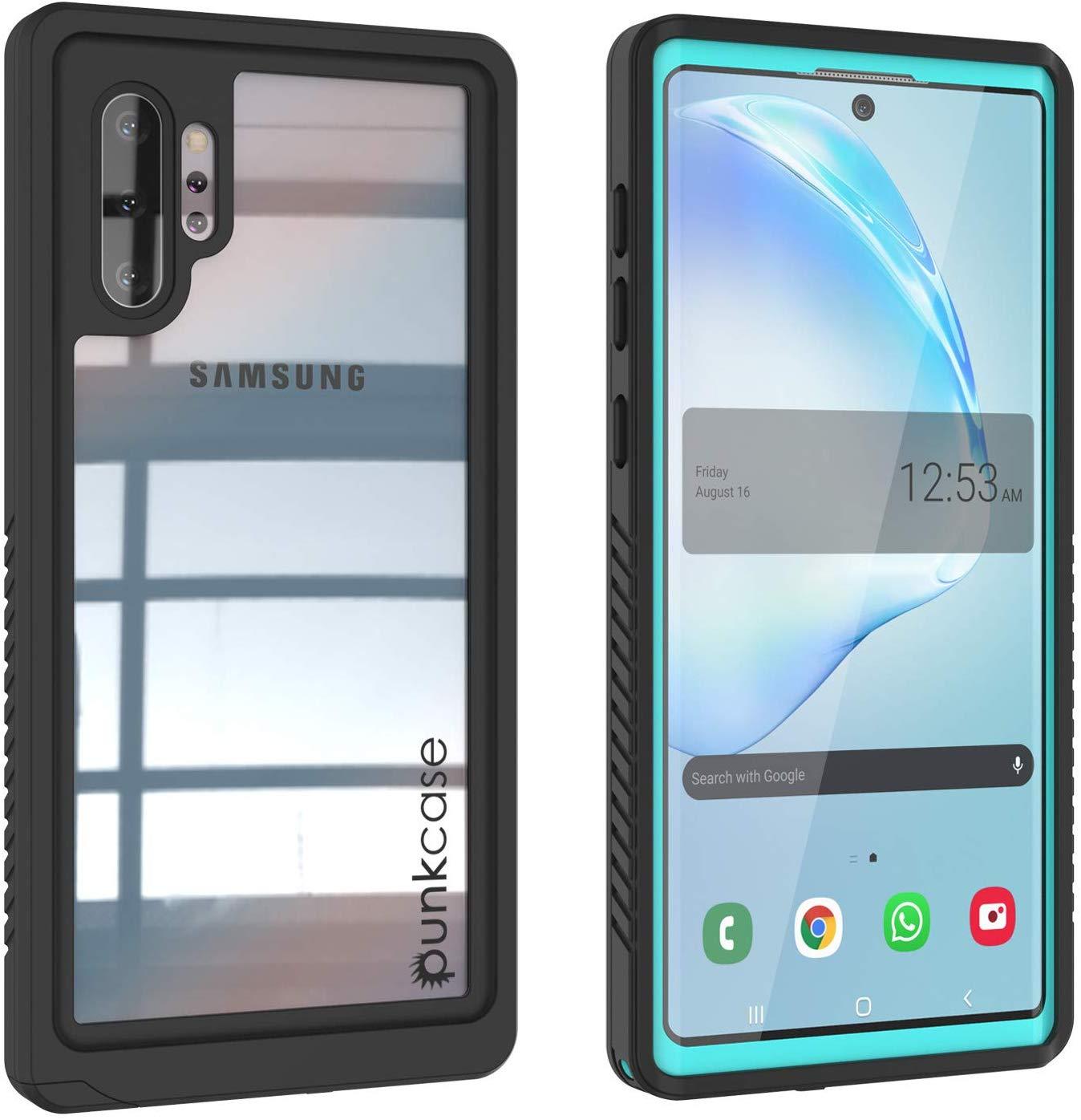 Capa Galaxy Note 10+ Plus, Punkcase [Série Extrema] Capa Blindada Com Protetor de Tela Integrado [Verde-azulado]