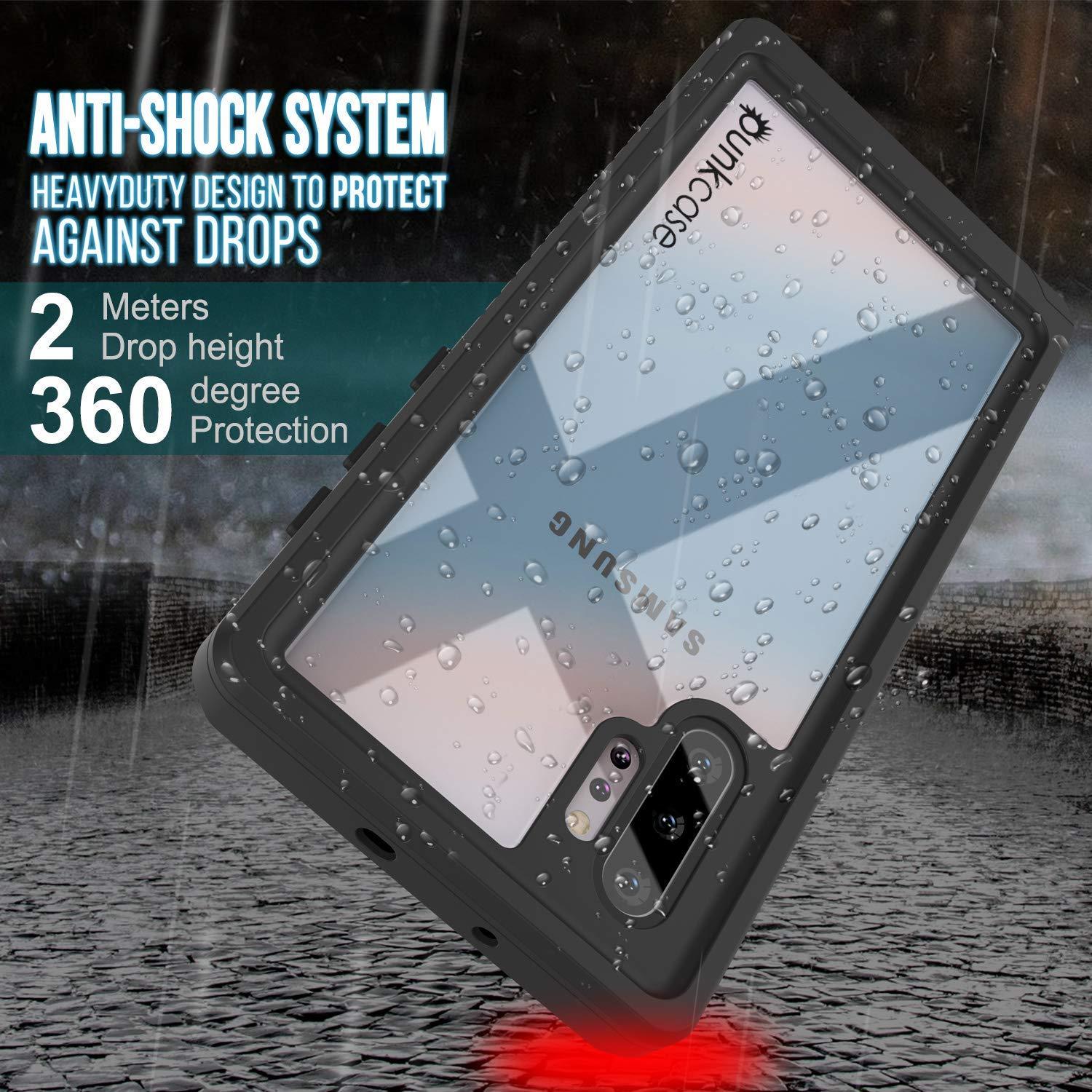 Capa Galaxy Note 10+ Plus, Punkcase [Série Extrema] Capa de Armadura com Protetor de Tela Integrado [Verde Claro]