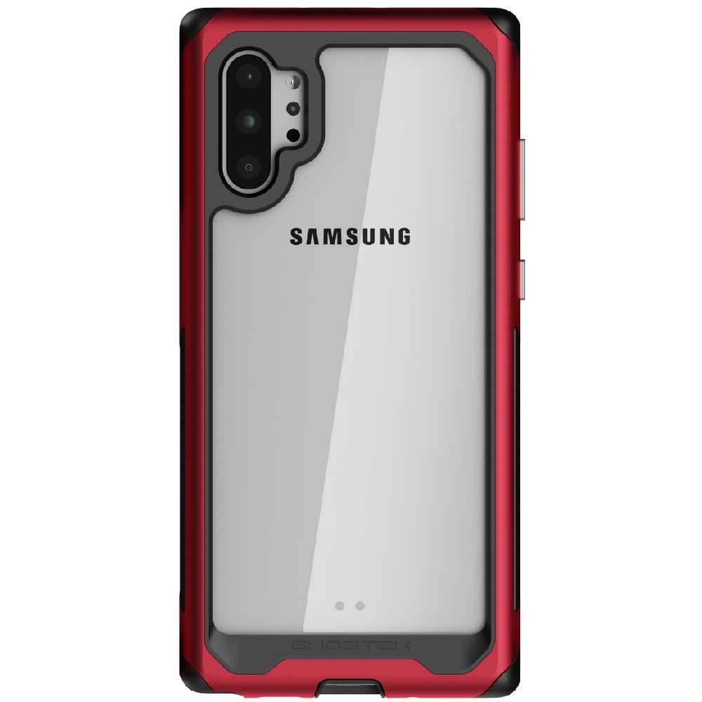 ATOMIC SLIM 3 para Galaxy Note 10+ Plus - Capa de Alumínio de Grau Militar [Vermelha]