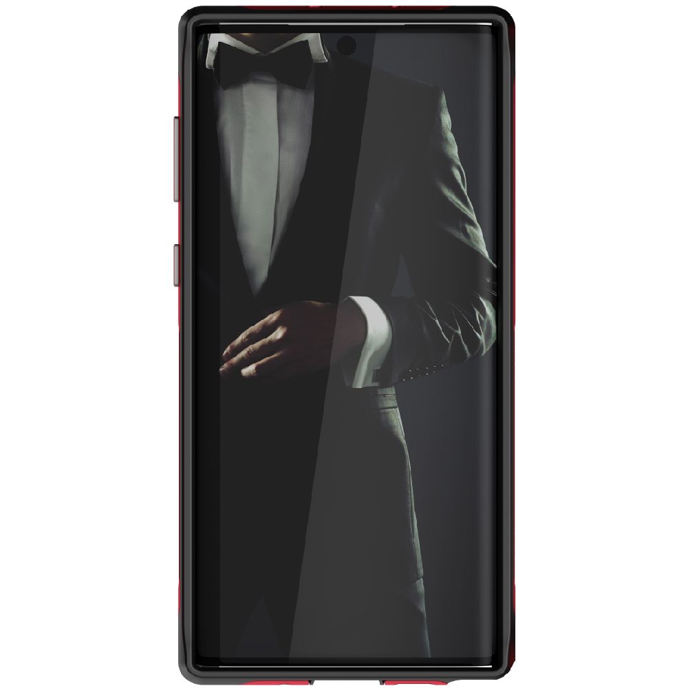 ATOMIC SLIM 3 para Galaxy Note 10 - Capa de Alumínio de Grau Militar [Vermelho]