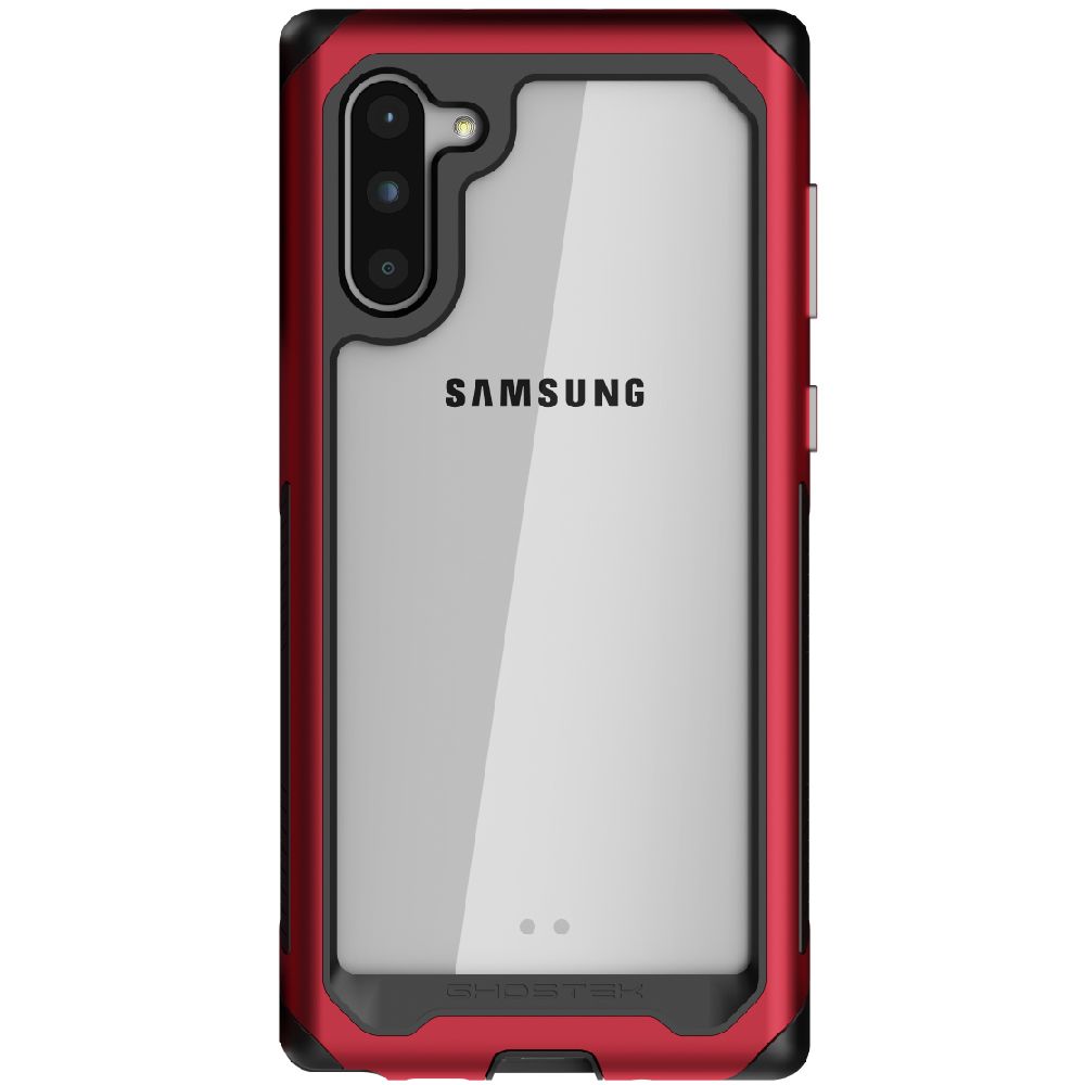 ATOMIC SLIM 3 para Galaxy Note 10 - Capa de Alumínio de Grau Militar [Vermelho]