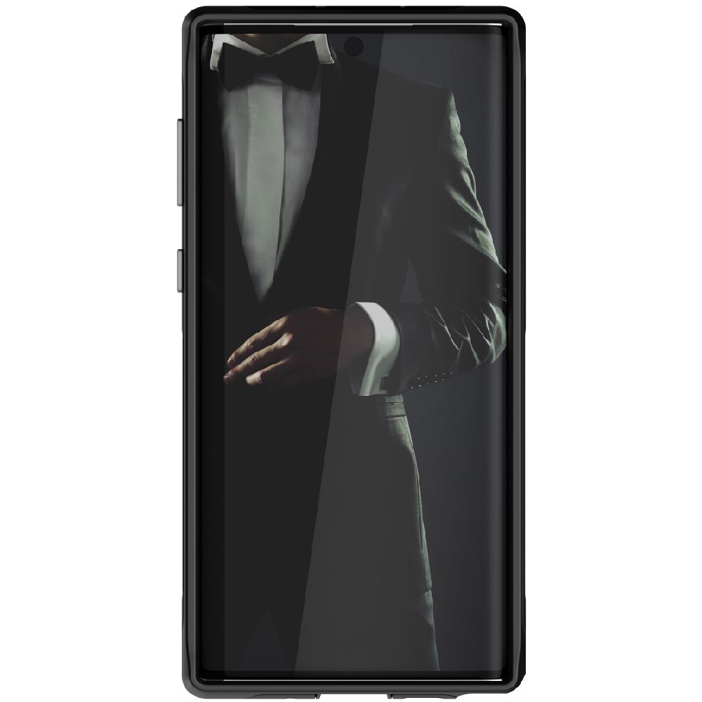 ATOMIC SLIM 3 para Galaxy Note 10 - Capa de alumínio de grau militar [Preto]