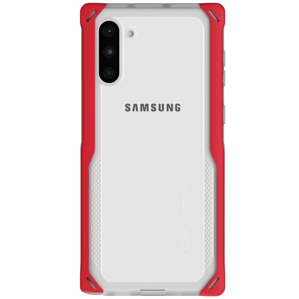 CLOAK 4 para Galaxy Note 10+ Plus Capa Híbrida à Prova de Choque [Vermelho]