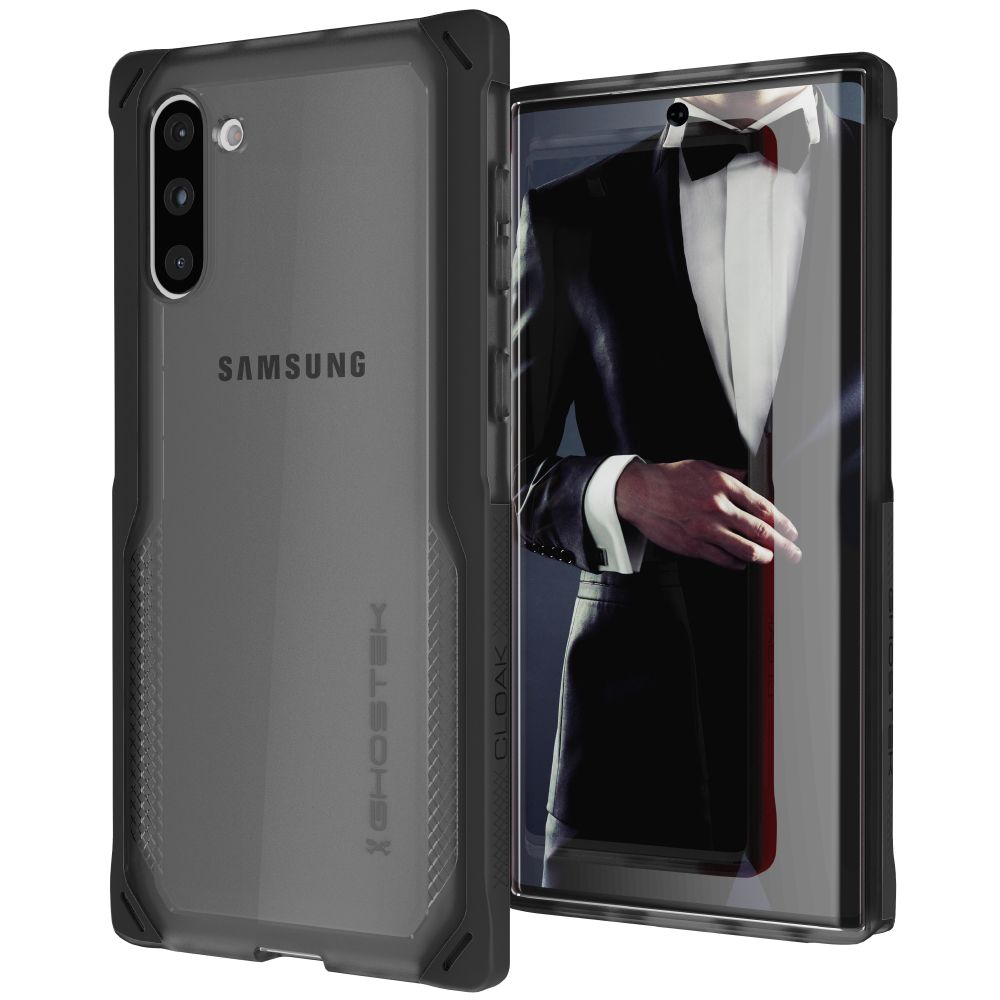 CLOAK 4 para Capa Híbrida à Prova de Choque Galaxy Note 10 [Preto]