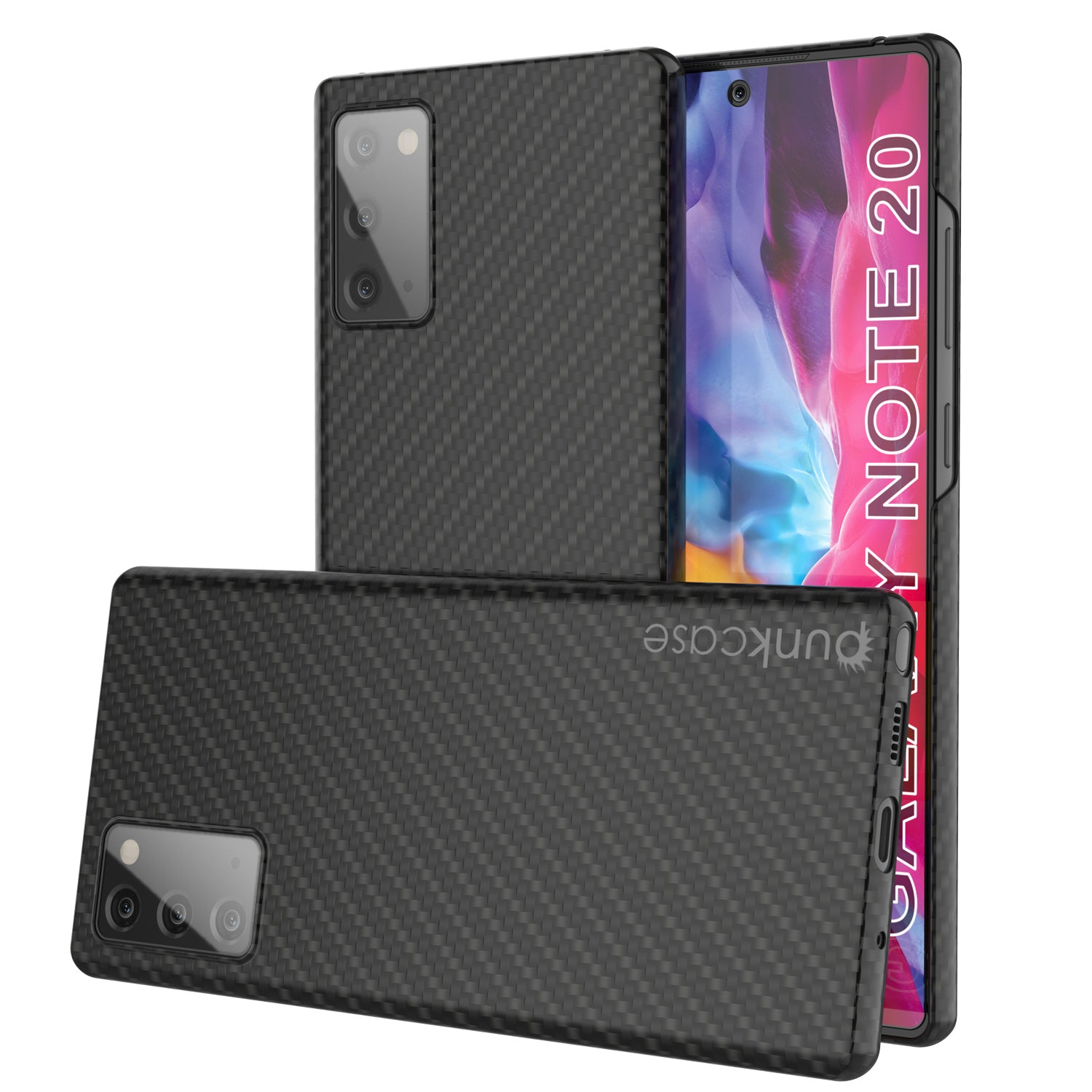 Capa Galaxy Note 20, Punkcase CarbonShield, Capa Resistente e Ultra Fina