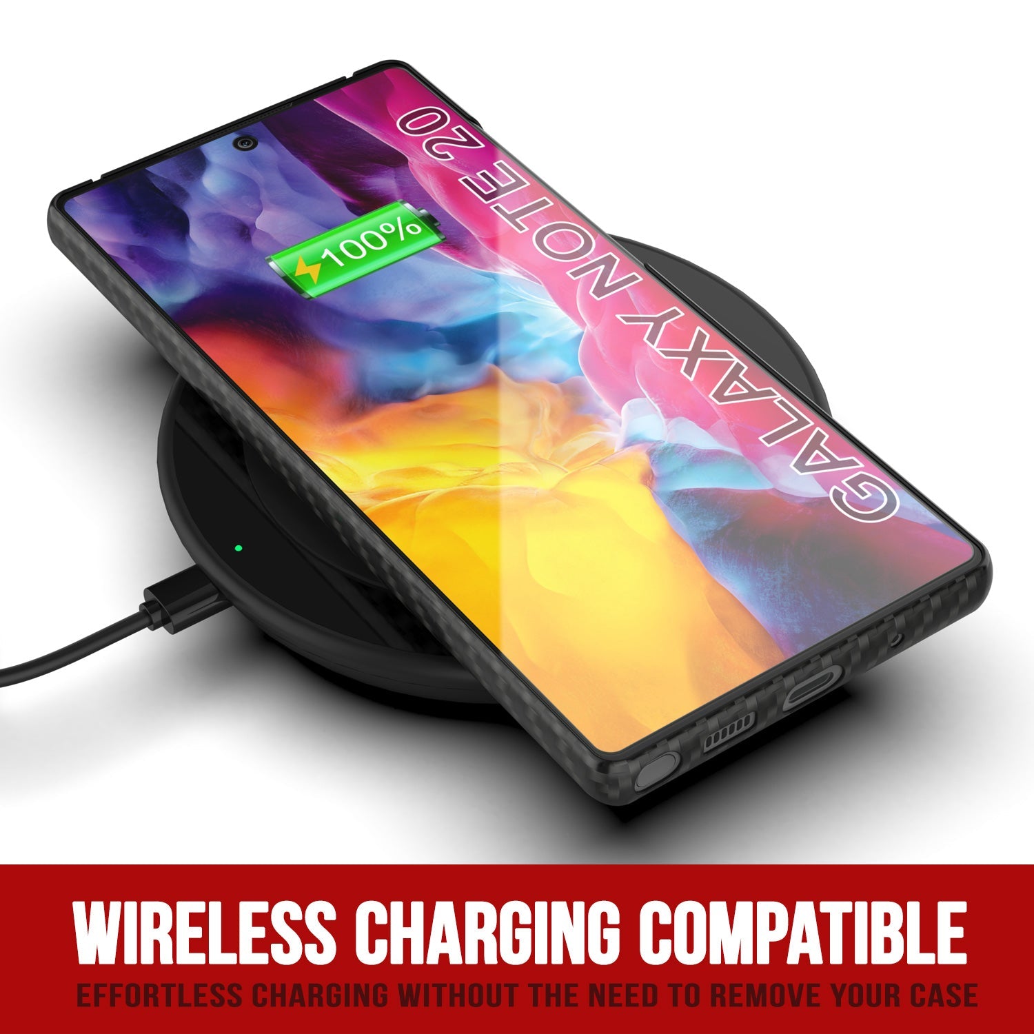 Capa Galaxy Note 20, Punkcase CarbonShield, Capa Resistente e Ultra Fina