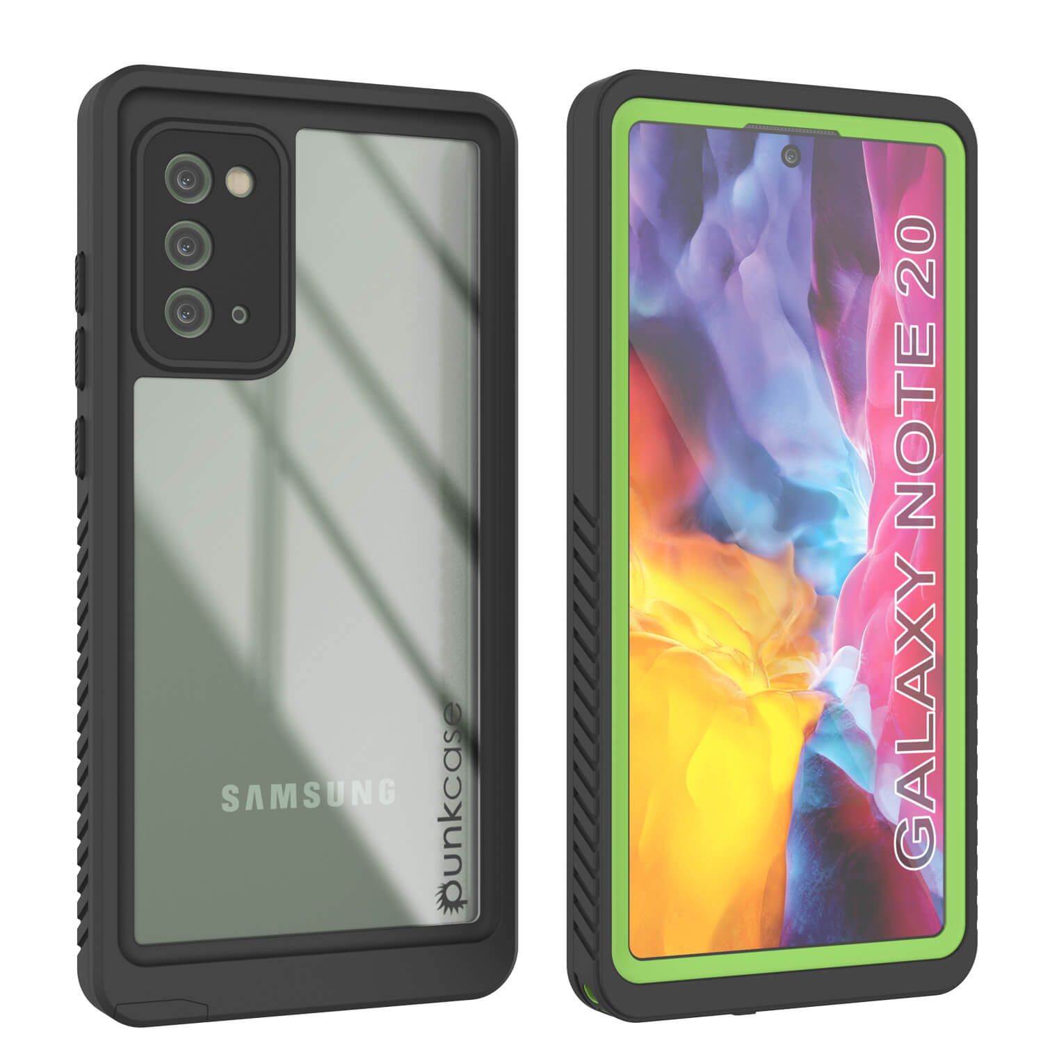 Capa Galaxy Note 20, Punkcase [Série Extreme] Capa Armor com Protetor de Tela Integrado [Verde Claro]