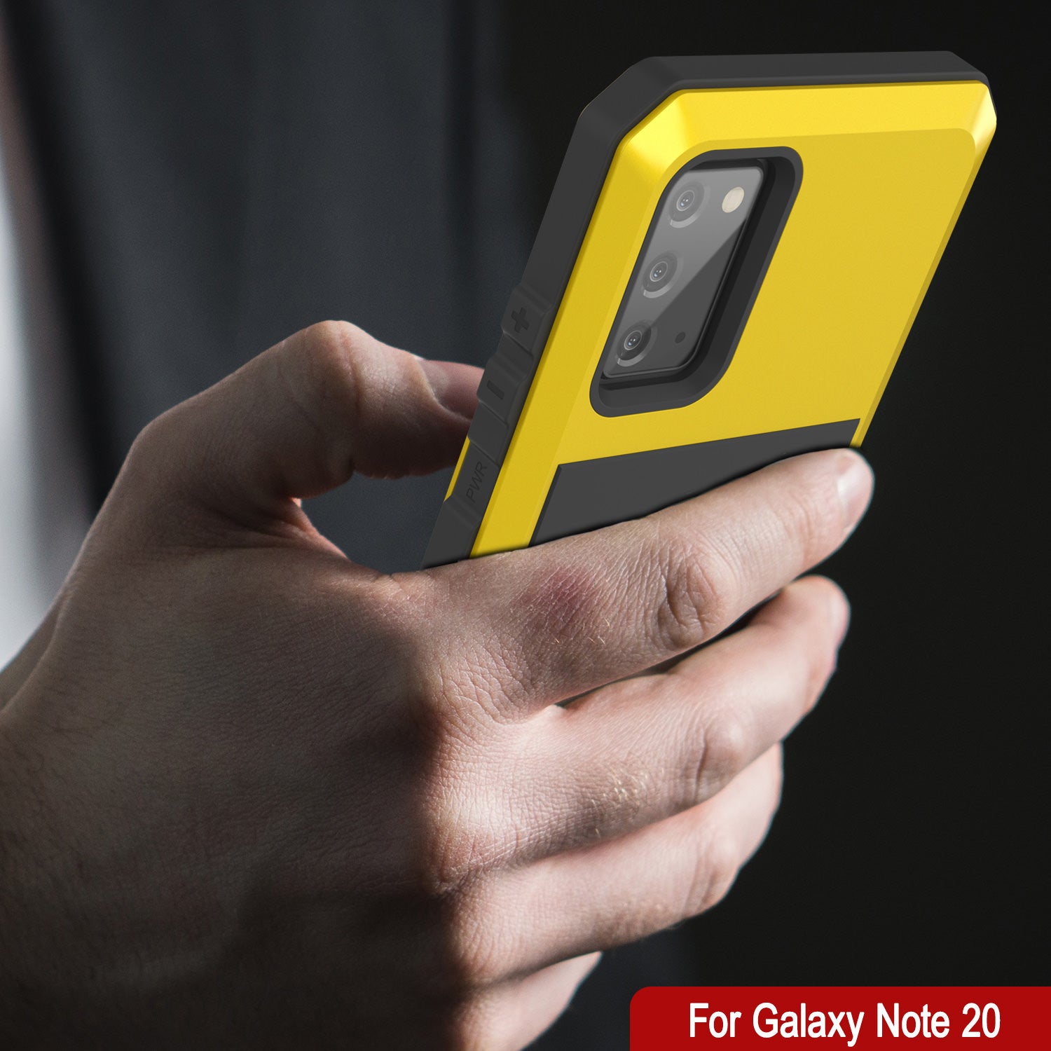 Capa Galaxy Note 20, Capa Metálica Neon à Prova de Choque Slim Metal Armor PUNKcase [Neon]