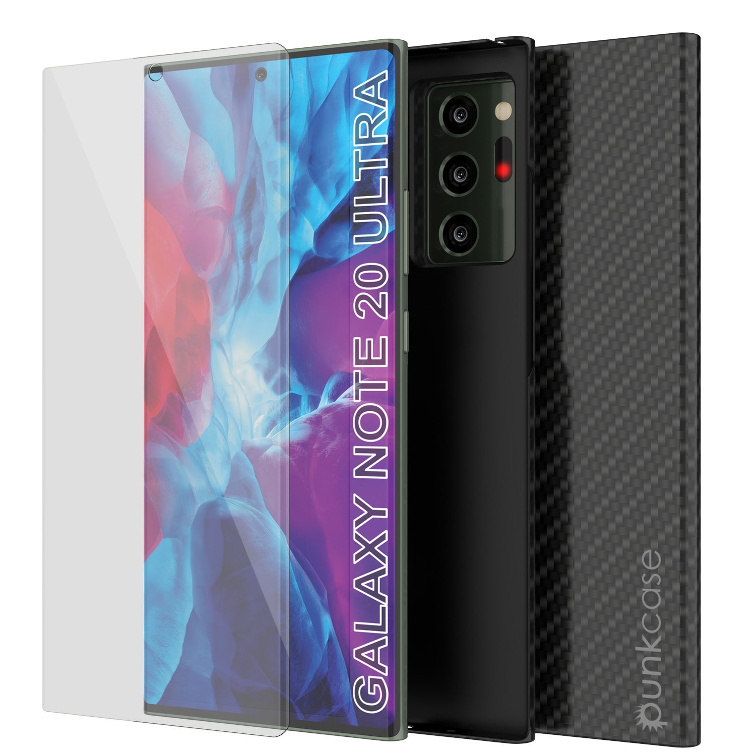 Capa Galaxy Note 20 Ultra, Punkcase CarbonShield, Capa Resistente e Ultra Fina
