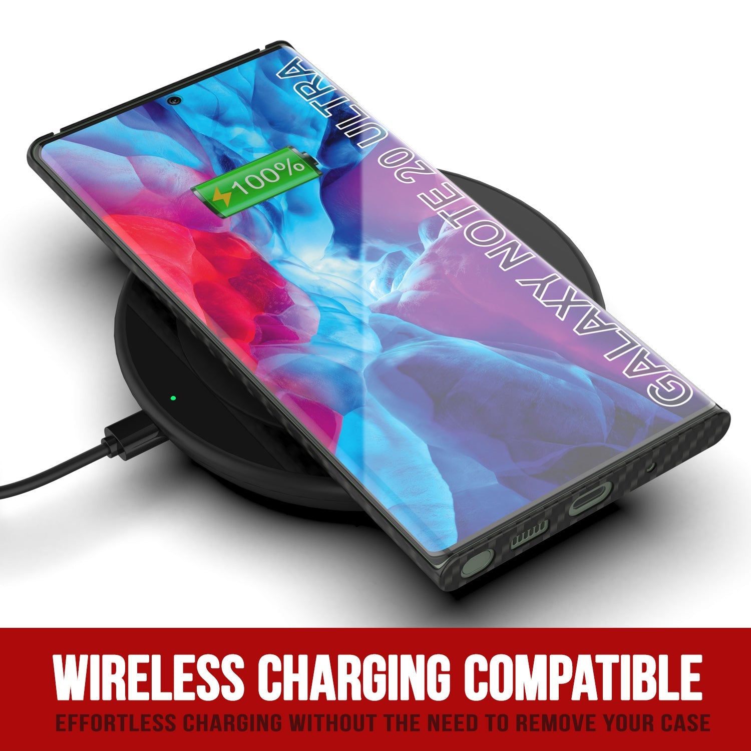 Capa Galaxy Note 20 Ultra, Punkcase CarbonShield, Capa Resistente e Ultra Fina