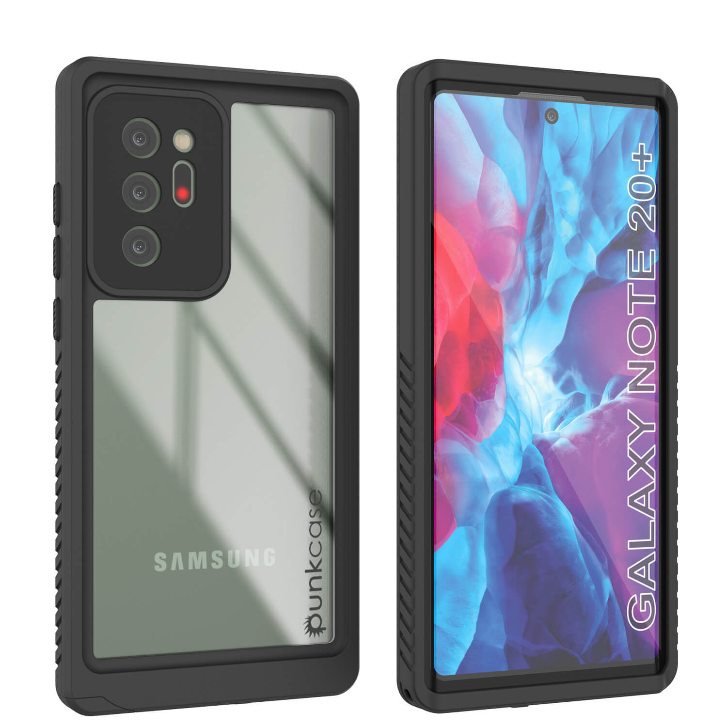 Capa Galaxy Note 20 Ultra, Punkcase [Série Extreme] Capa de Armadura com Protetor de Tela Integrado [Preto]