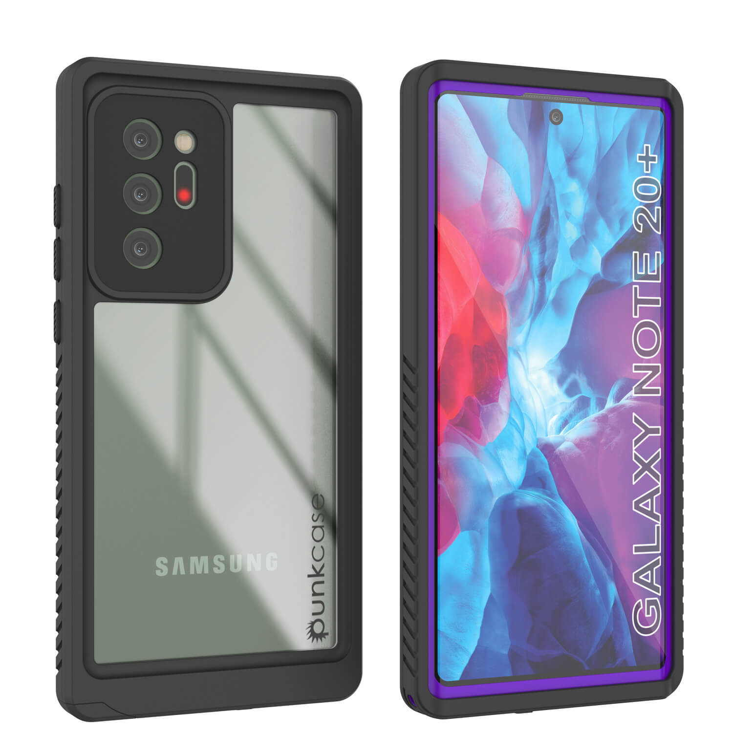 Capa Galaxy Note 20 Ultra, Punkcase [Série Extrema] Capa de Armadura com Protetor de Tela Integrado [Roxo]