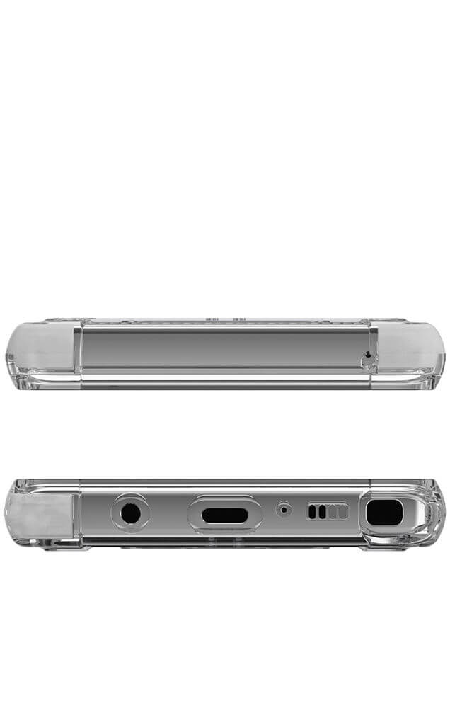 Capa Galaxy Note 9, Ghostek Covert 2 TPU Bumper Frame [À Prova de Choque] | Branco