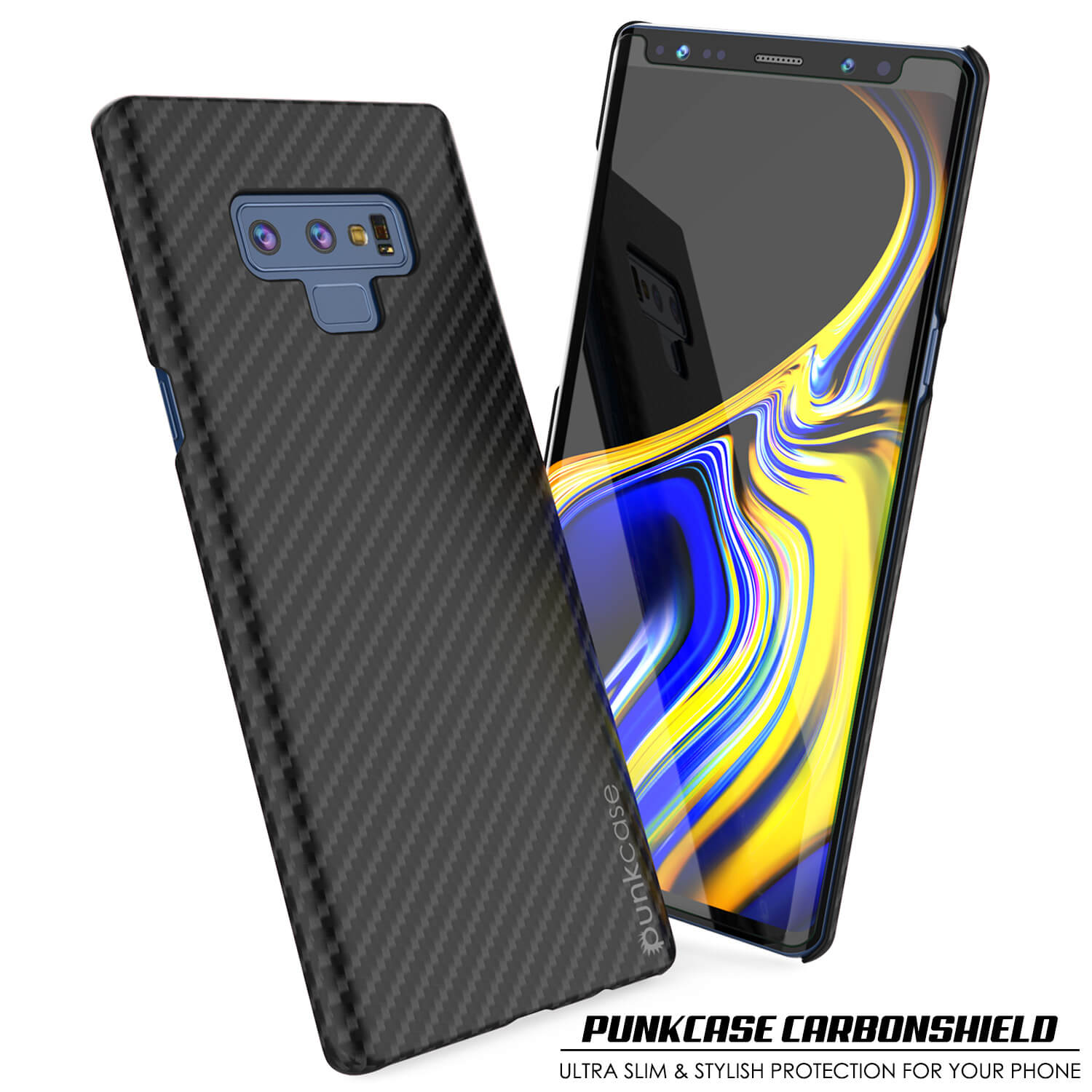 Capa Galaxy Note 9, Punkcase CarbonShield, Resistente e Ultra Fina