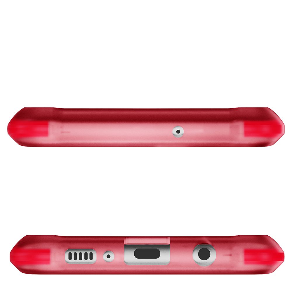 Capa Clara Ultra Fina COVERT 3 para Galaxy S10 5G [Rosa]
