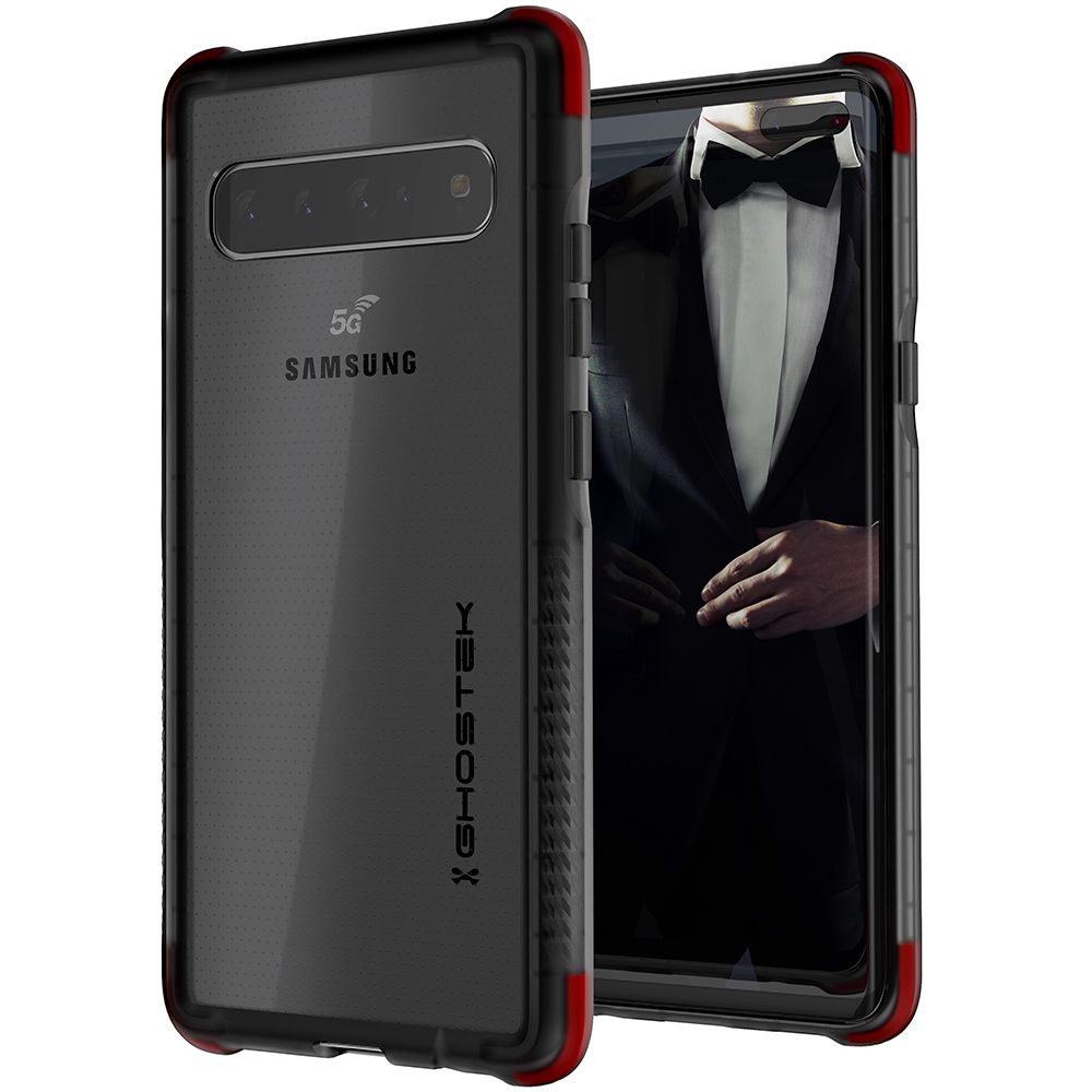 Capa transparente ultra fina COVERT 3 para Galaxy S10 5G [Fumaça]