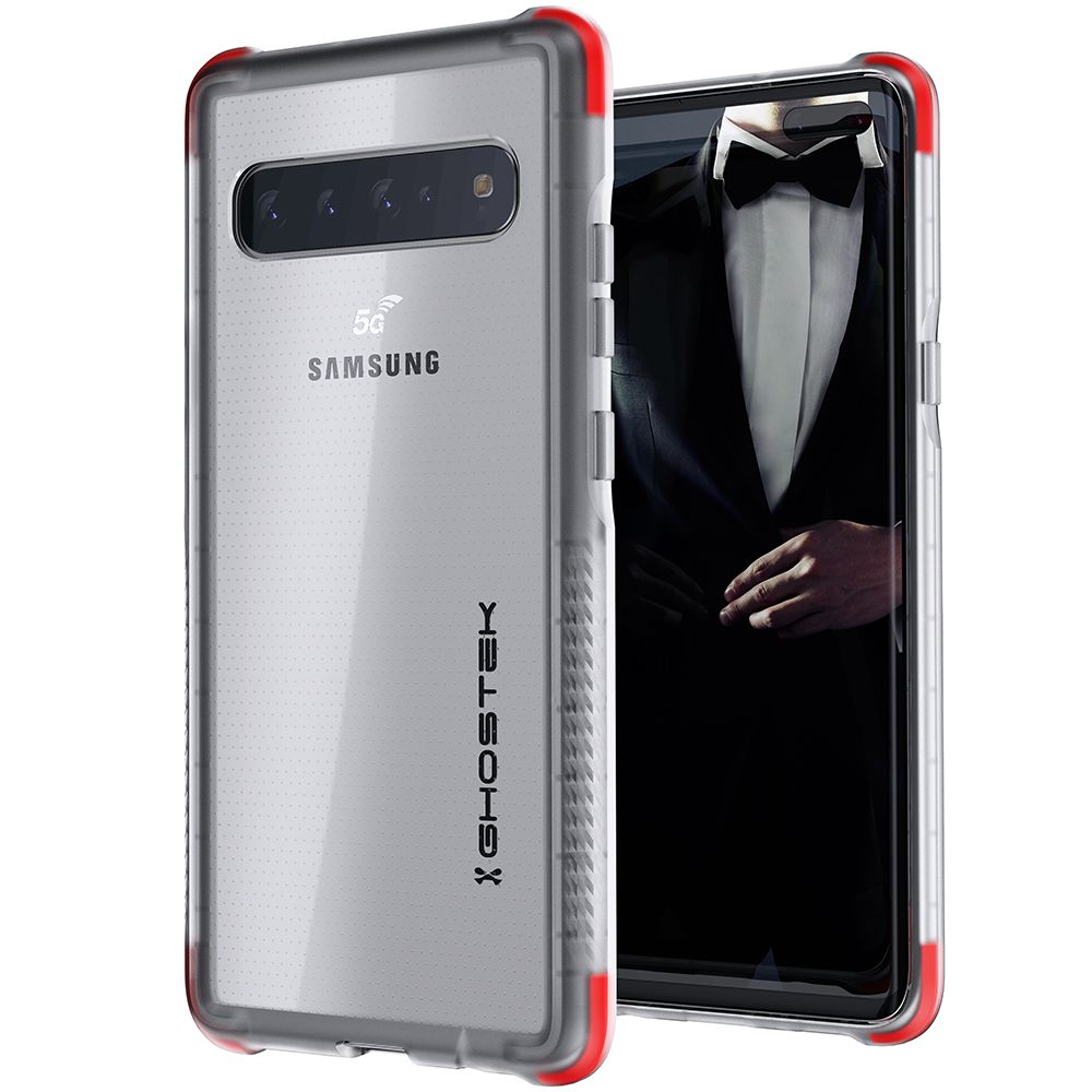 COVERT 3 para Galaxy S10 5G Capa Fina Transparente Ultra-Fina [Transparente]