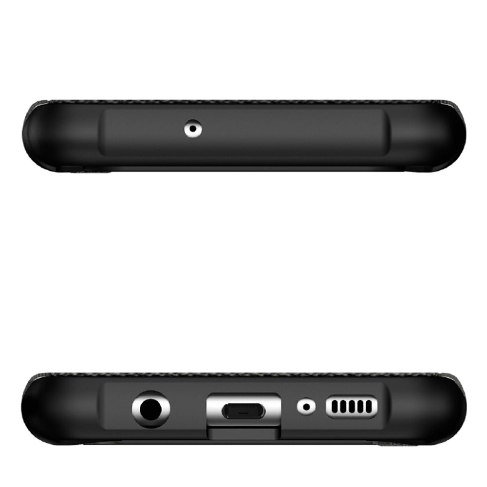 EXEC 3 para Galaxy S10 5G Capa de Carteira de Couro Flip [Cinza]
