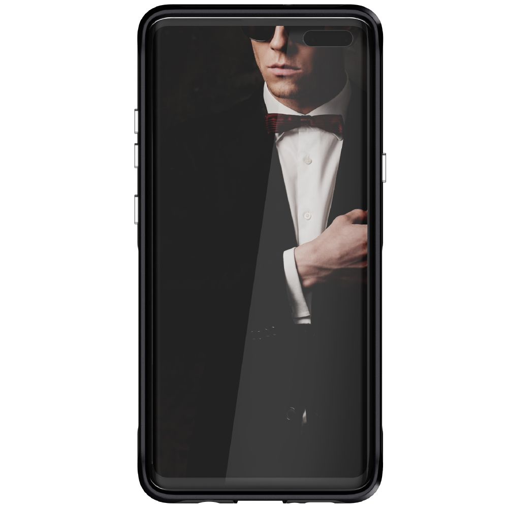 Atomic Slim 2 para Galaxy S10 5G - Capa de Alumínio de Grau Militar [Preto]