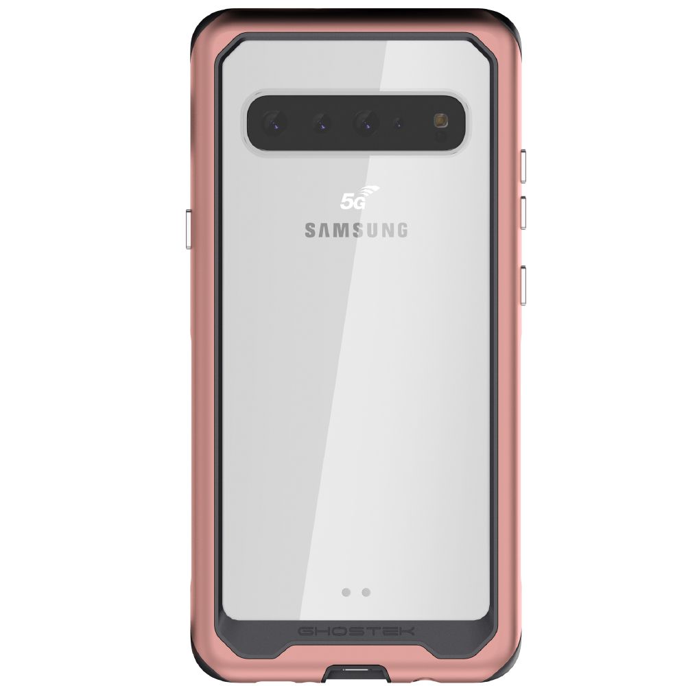 Atomic Slim 2 para Galaxy S10 5G - Capa de Alumínio de Grau Militar [Rosa]