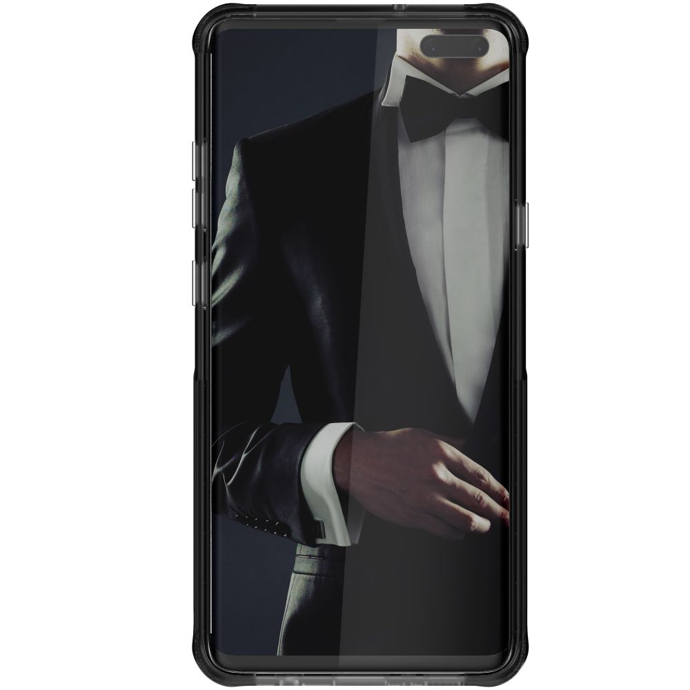 CLOAK 4 para Galaxy S10 5G Caso Híbrido à Prova de Choque [Preto]