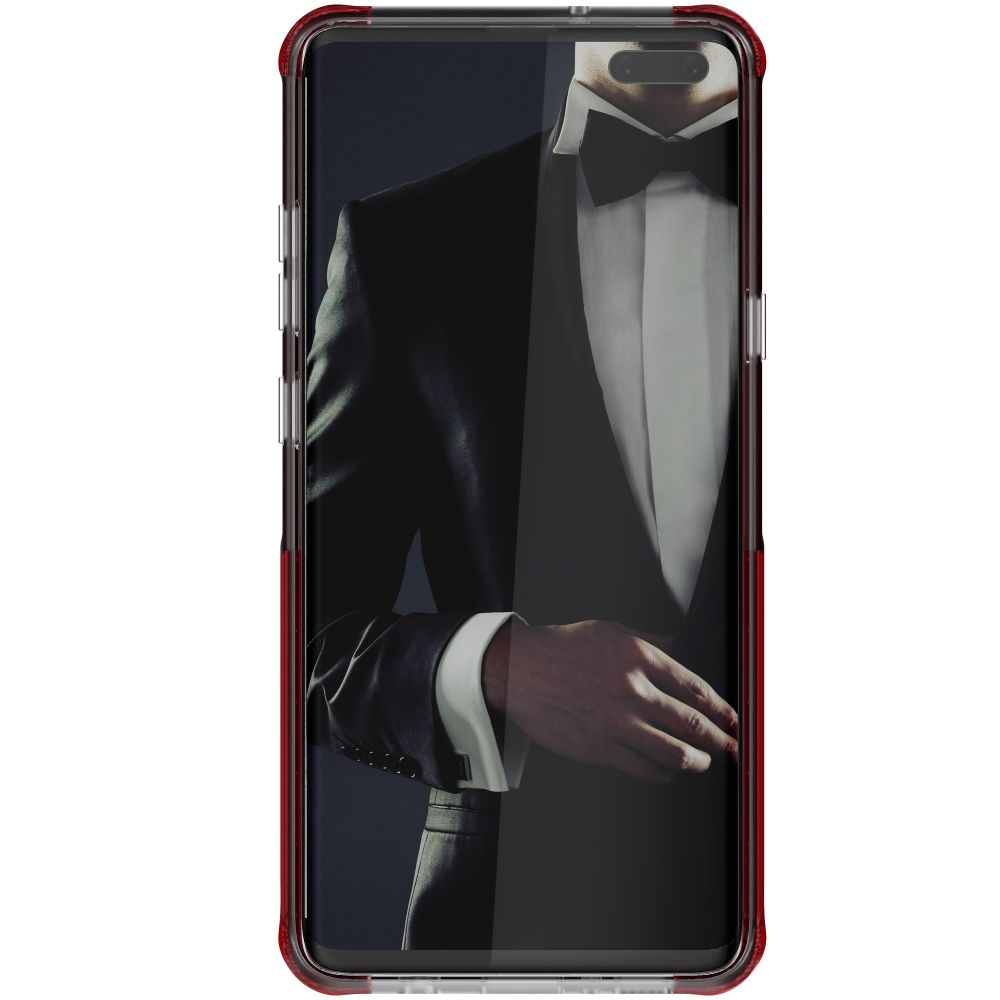 Capa híbrida à prova de choque CLOAK 4 para Galaxy S10 5G [Vermelho]