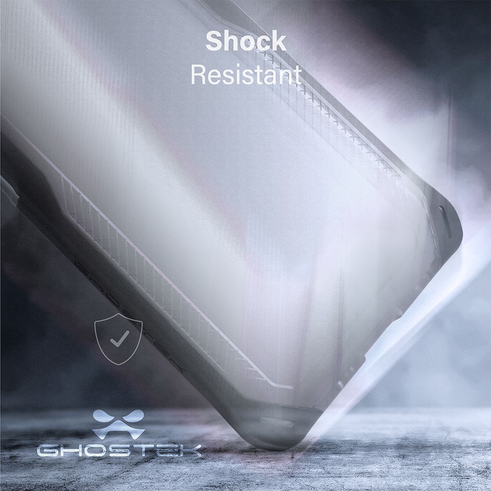 CLOAK 4 para Galaxy S10 5G Caso Híbrido à Prova de Choque [Preto]