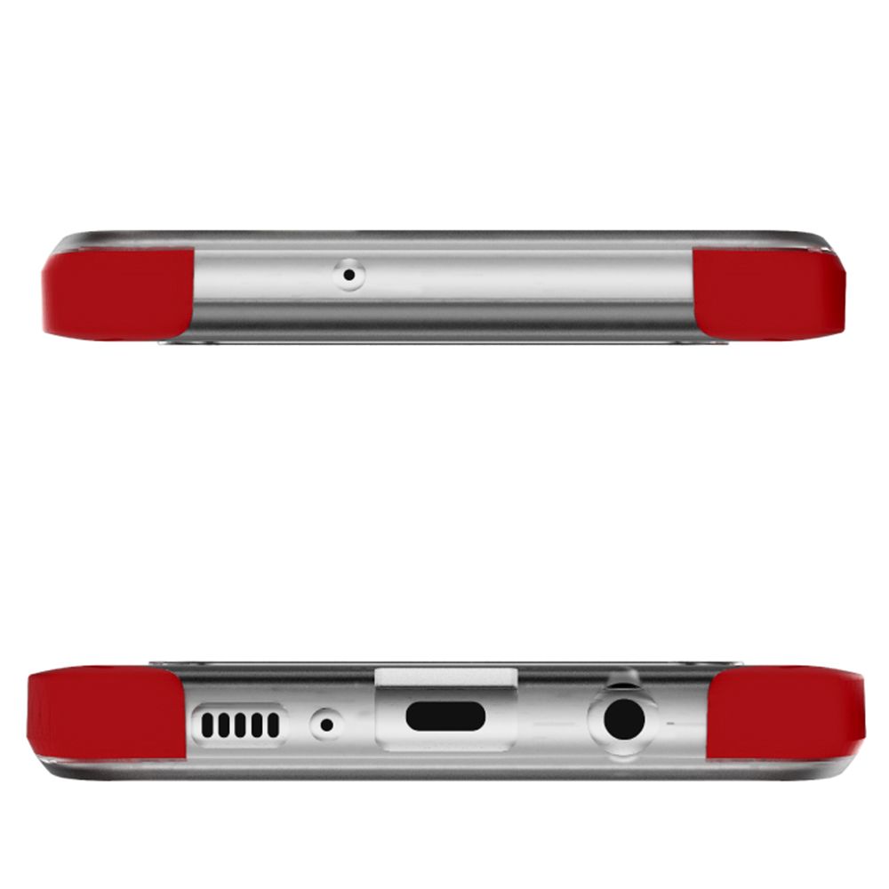 Capa híbrida à prova de choque CLOAK 4 para Galaxy S10 5G [Vermelho]
