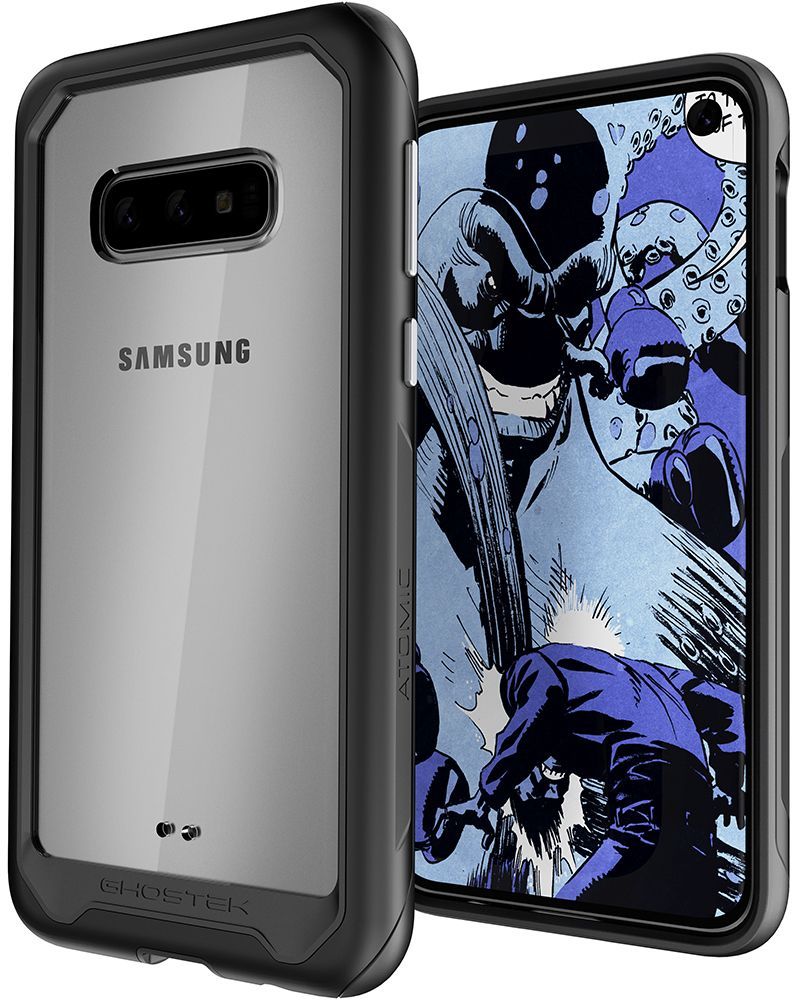 Capa de alumínio de grau militar para Galaxy S10e | Série Atomic Slim 2 [Preto]