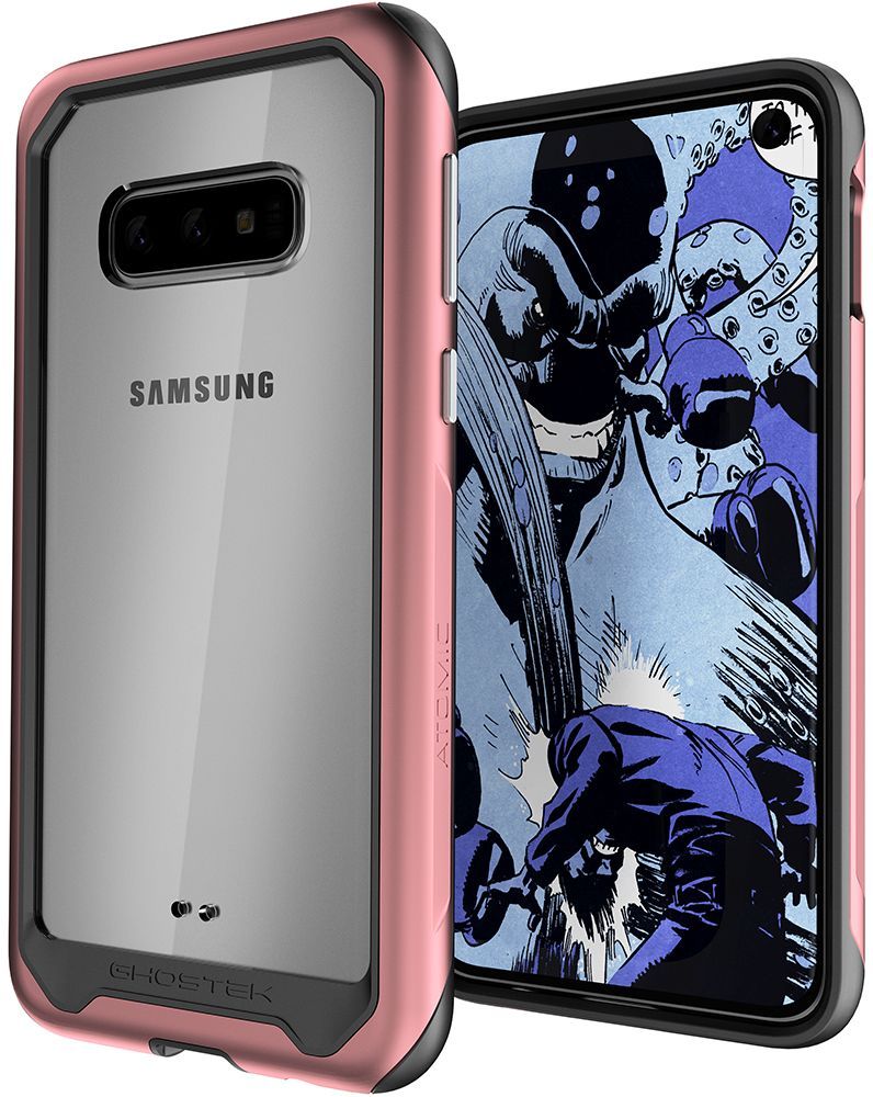Capa de Alumínio de Grau Militar Galaxy S10e | Atomic Slim 2 Series [Rosa]