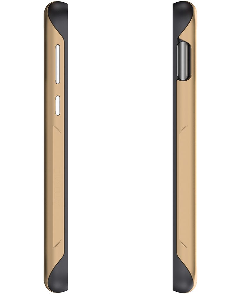 Capa de Alumínio de Grau Militar para Galaxy S10e | Série Atomic Slim 2 [Dourado]