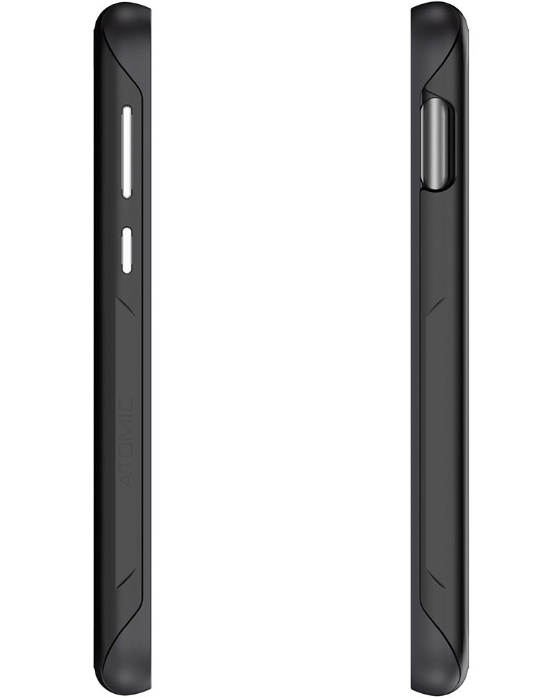Capa de alumínio de grau militar para Galaxy S10e | Série Atomic Slim 2 [Preto]
